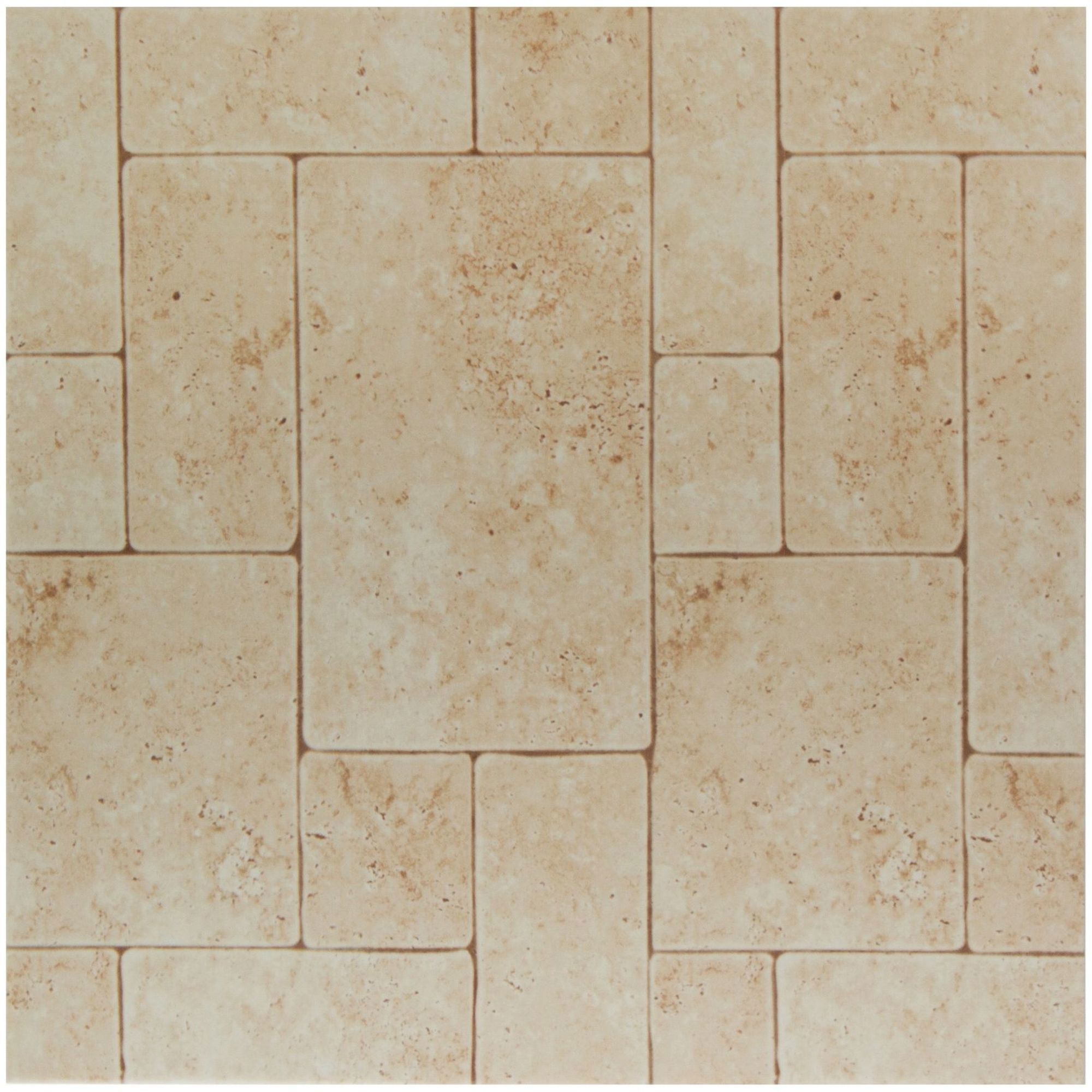 Изображение товара Напольная керамическая плитка Рапсодия 38.5х38.5 см бежевый для внутренних помещений