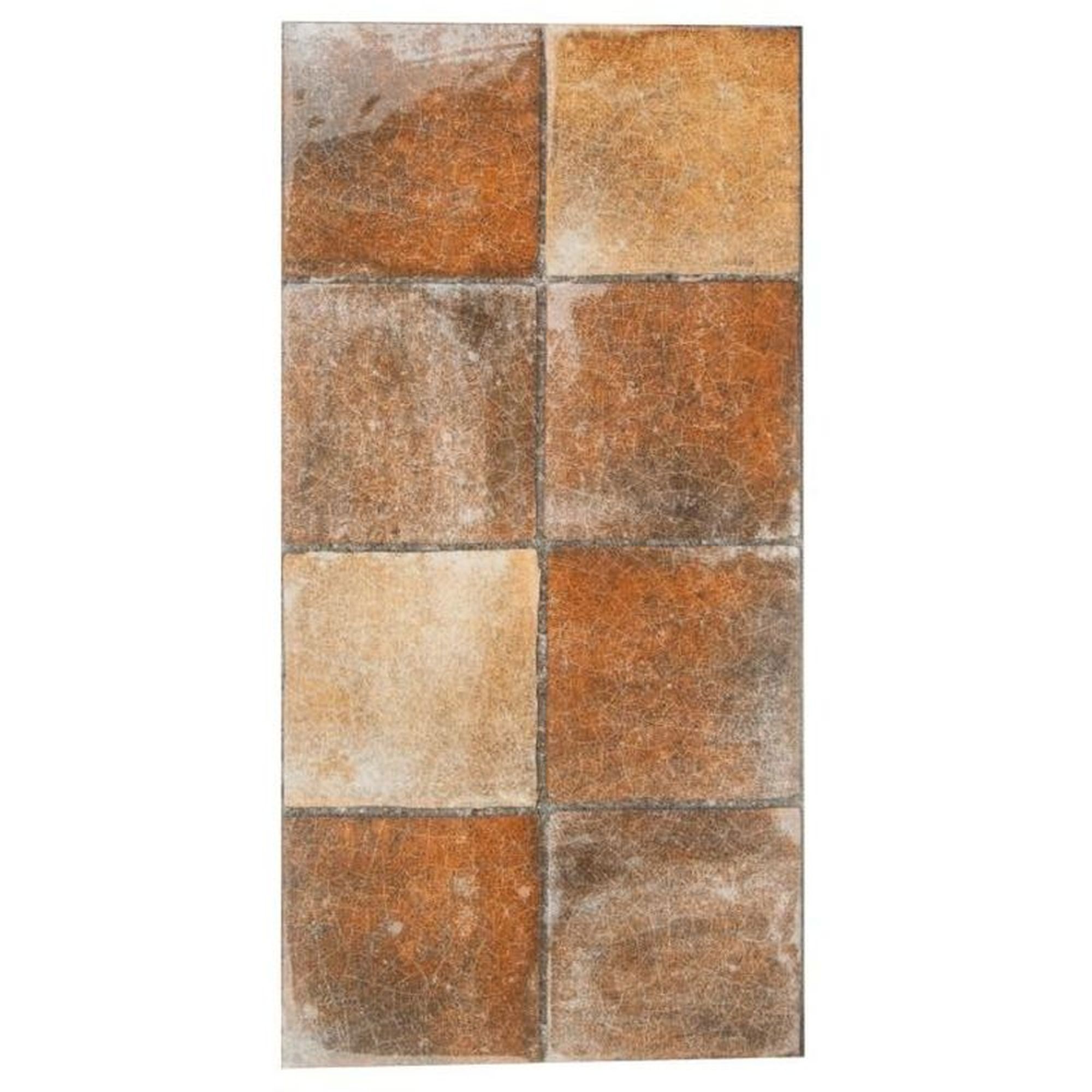 Изображение товара Плитка настенная «Лофт» 15-740, 20х40 см, 1.28 м2, цвет коричневый