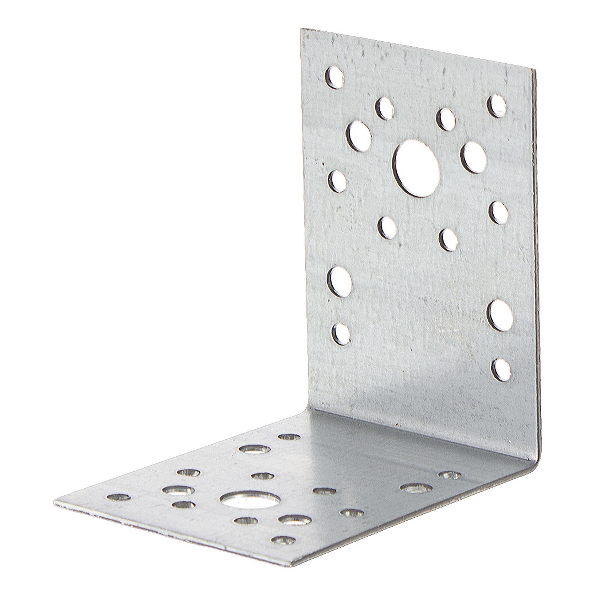 Изображение товара Угол крепежный KU 90x90x65x1.8 оцинкованная сталь цвет серебро
