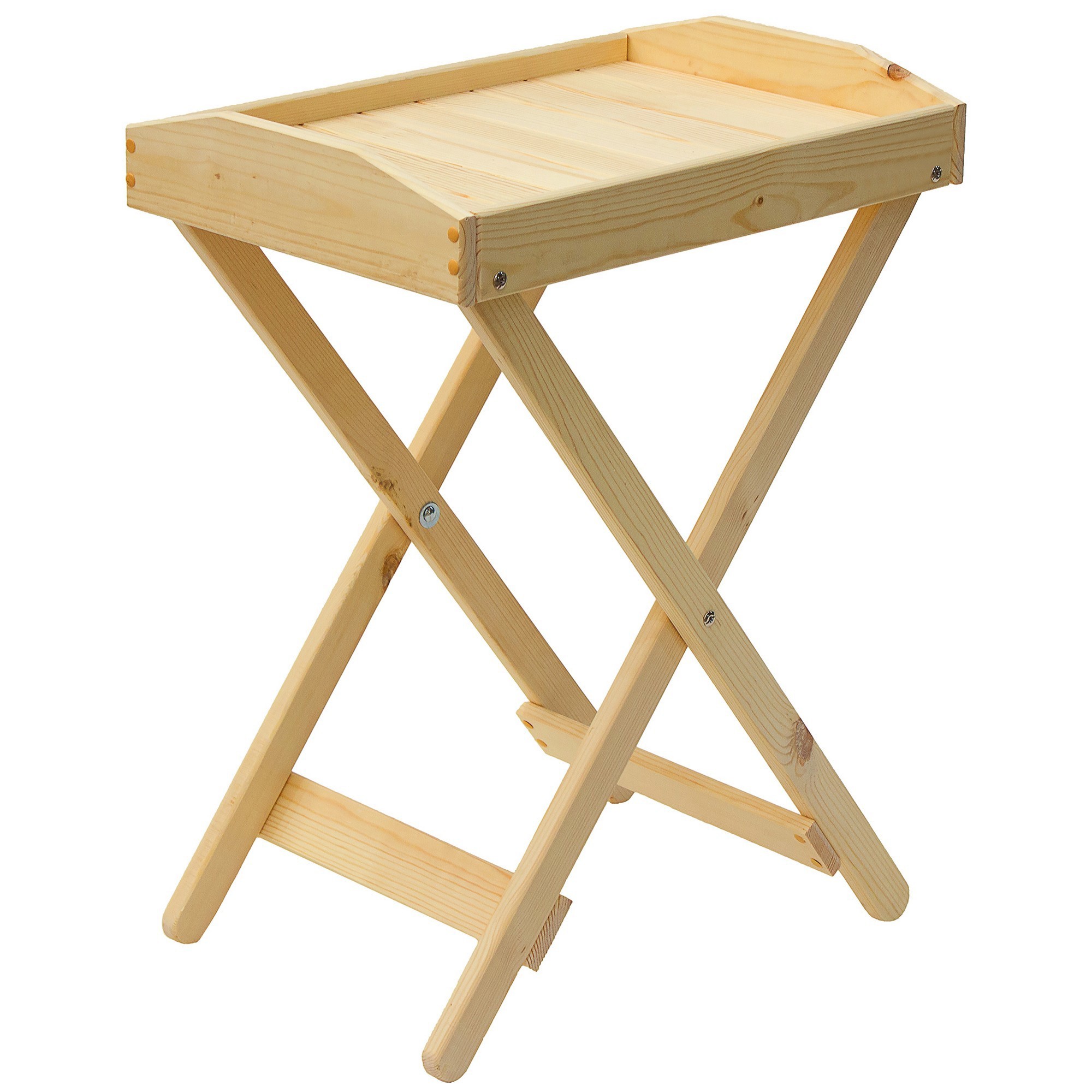 Изображение товара Столик сервировочный Кантри из натурального дерева 40x70 см