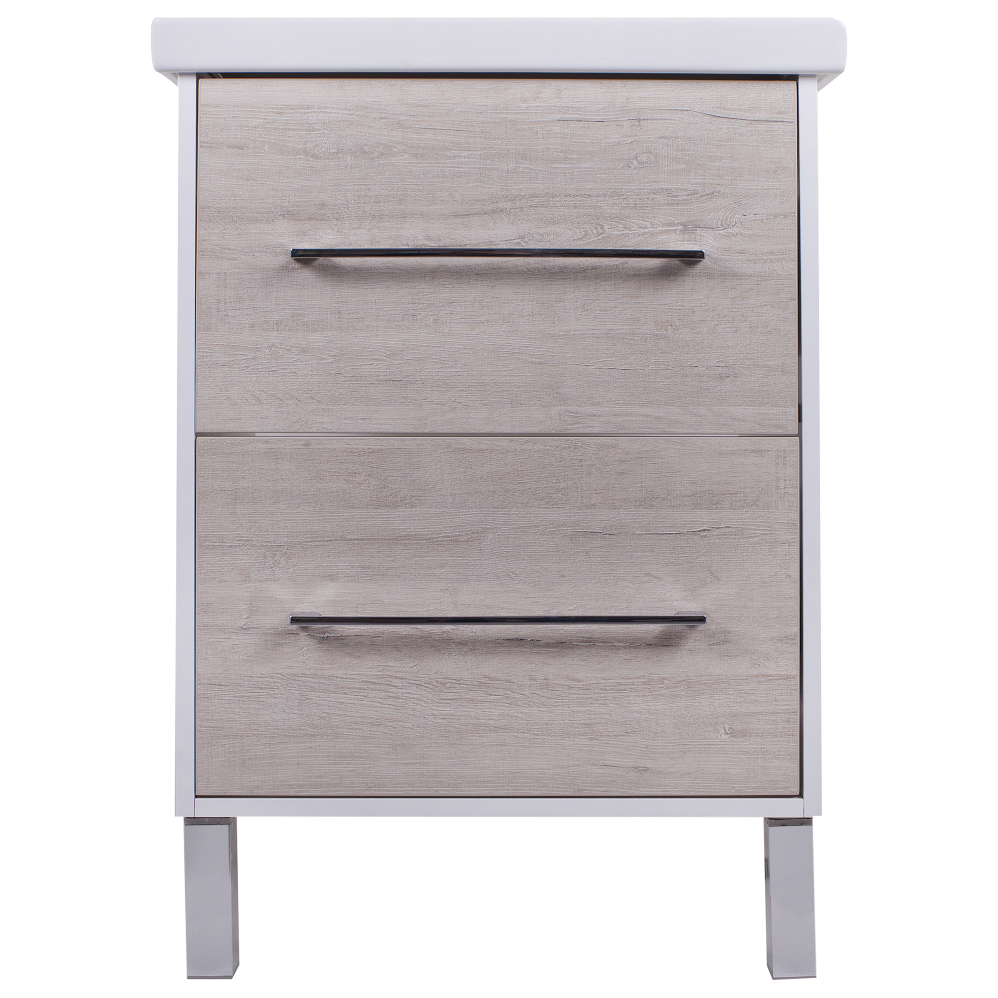 Изображение товара Тумба под раковину напольная «Экко» 60 см цвет коричневый