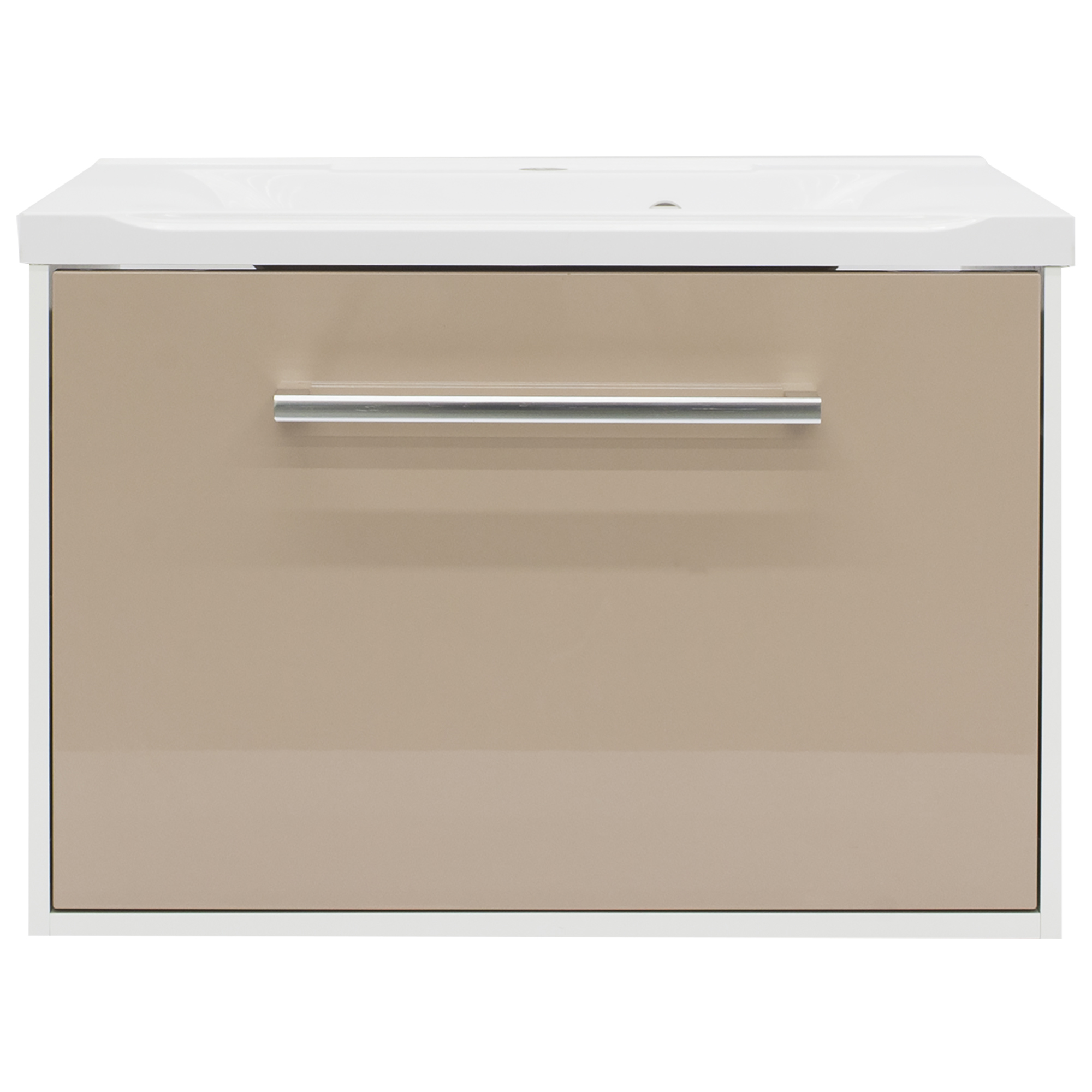 Изображение товара Тумба под раковину подвесная «Мерида», 65 см, цвет какао