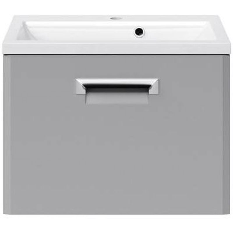 Изображение товара Тумба под раковину подвесная «Бостон», 60 см, цвет латте