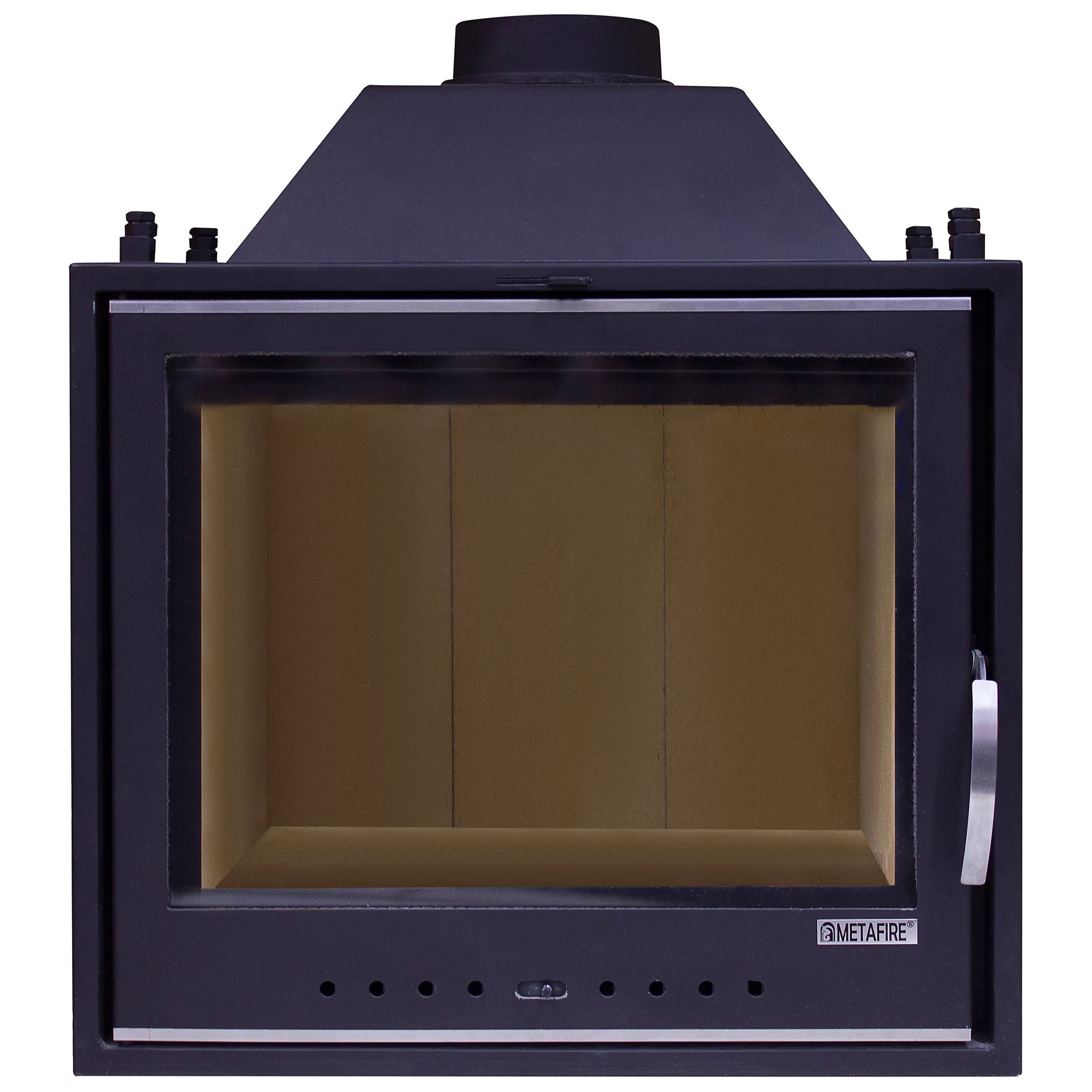 Изображение товара Топка Эльба 609 для дровяной печи-камина из стали с порошковым покрытием