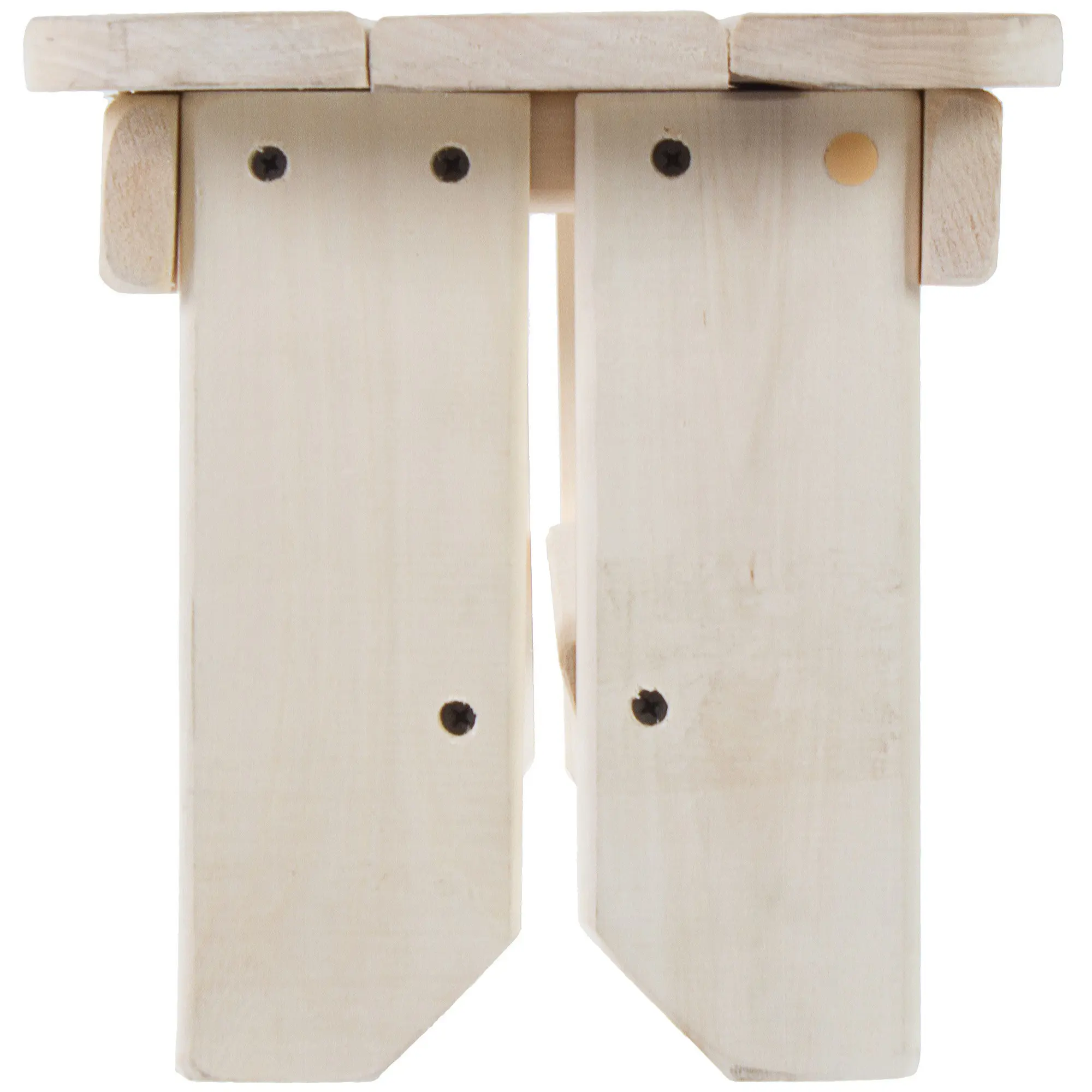 Скамейка для бани 40x21 см натуральное дерево - 2