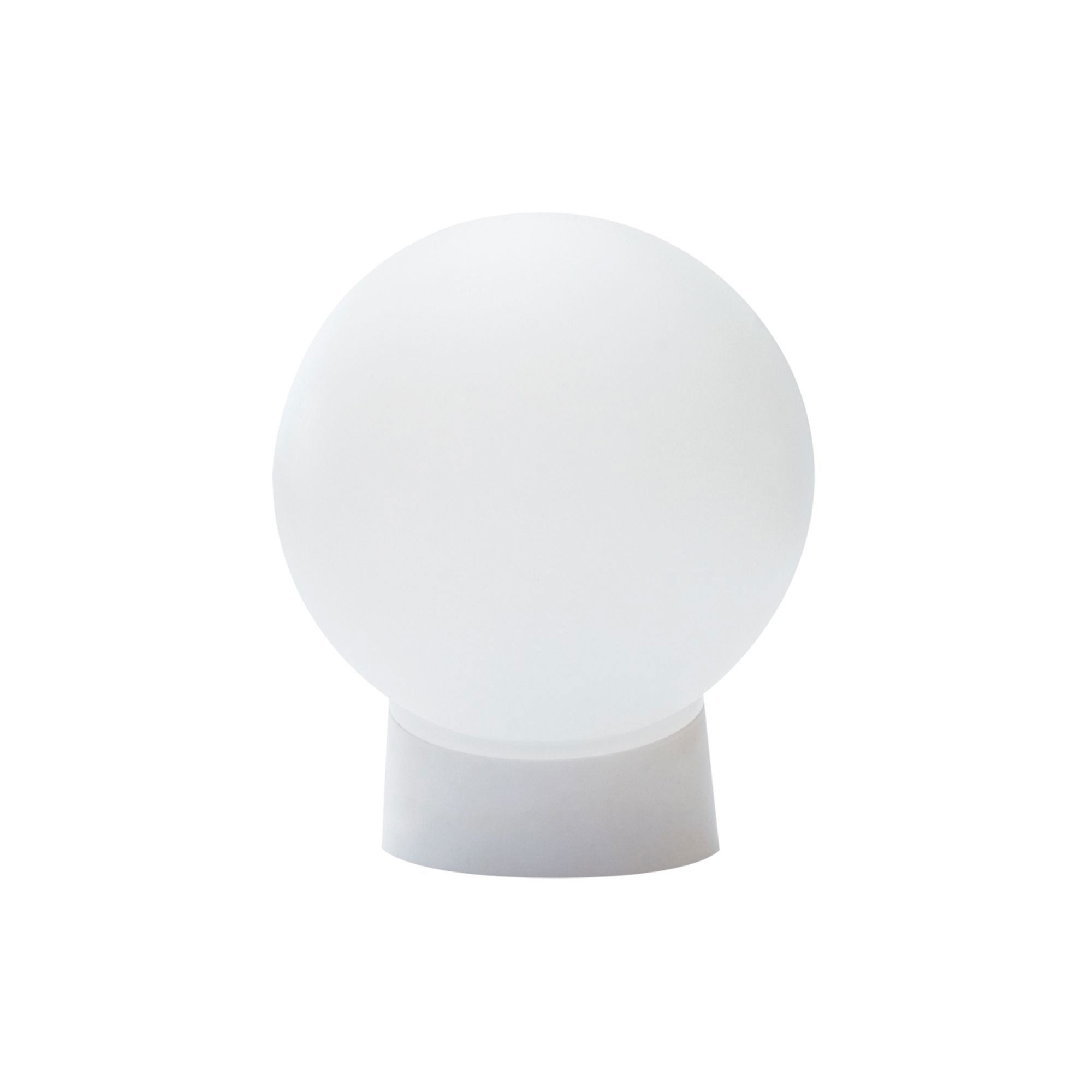 Изображение товара Светильник шар НББ 1xE27x60 Вт пластик белый для внутреннего и наружного использования