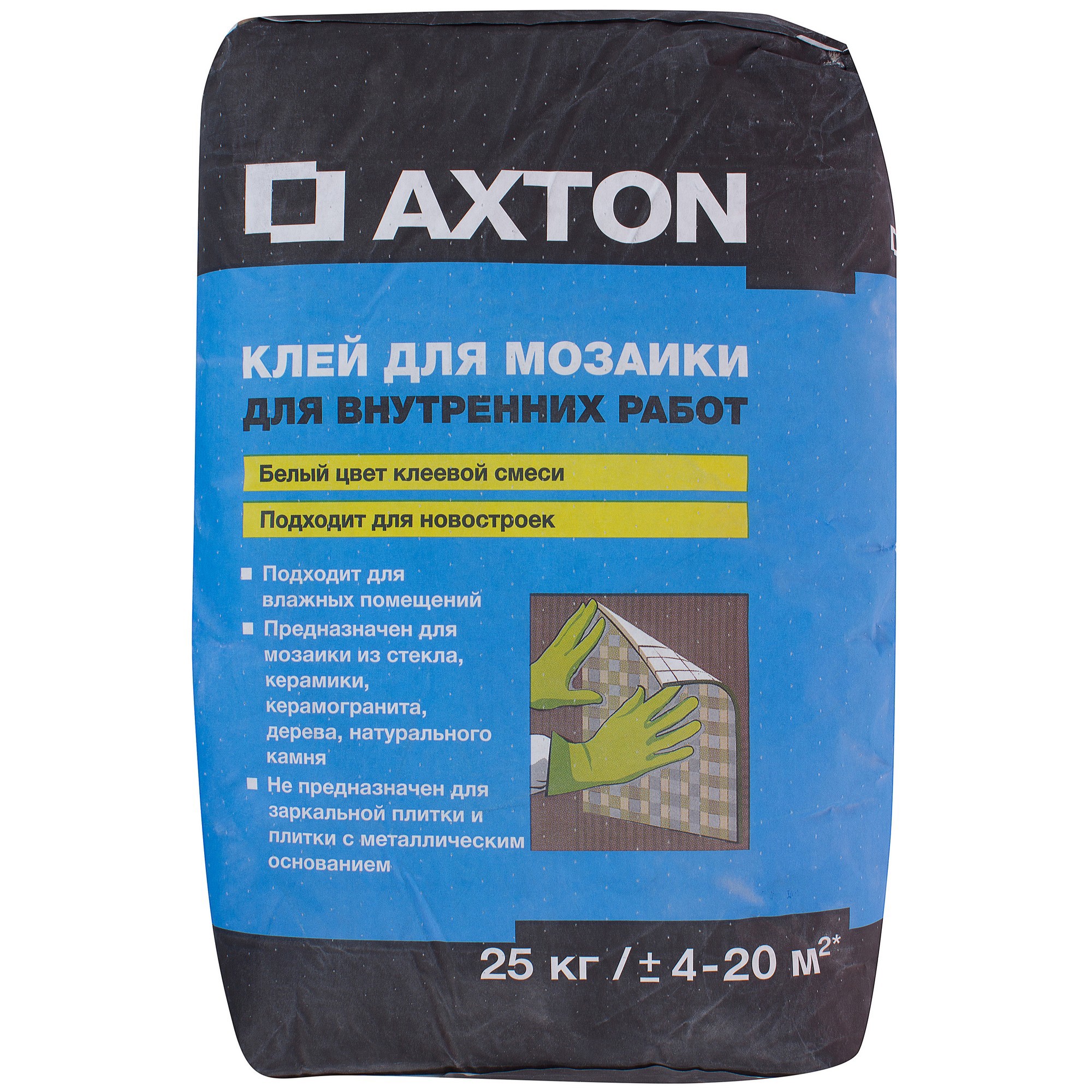 Изображение товара Клей для мозаики Axton 25 кг для внутренней отделки