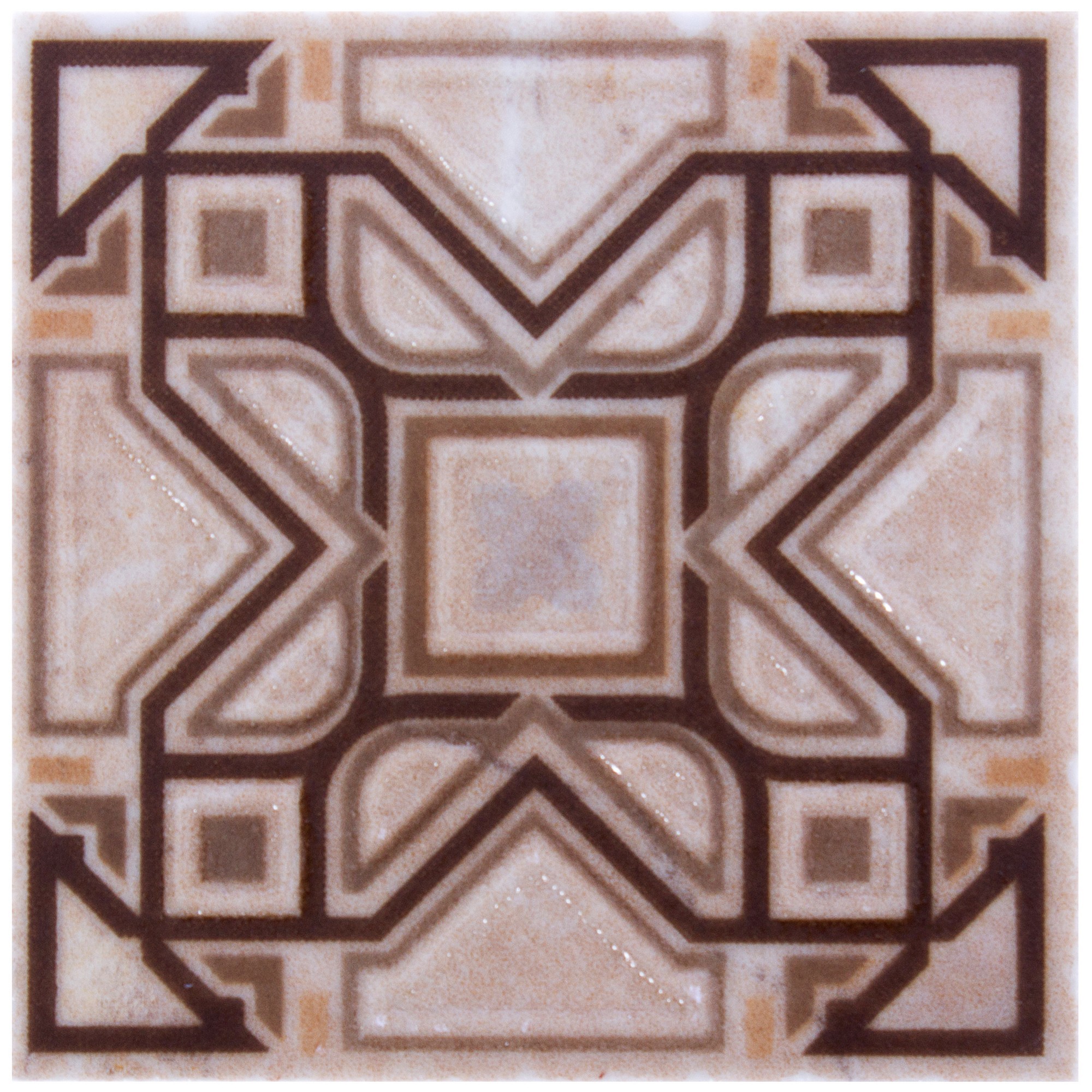 Изображение товара Вставка «Imperador taco» 7х7 см цвет бежевый