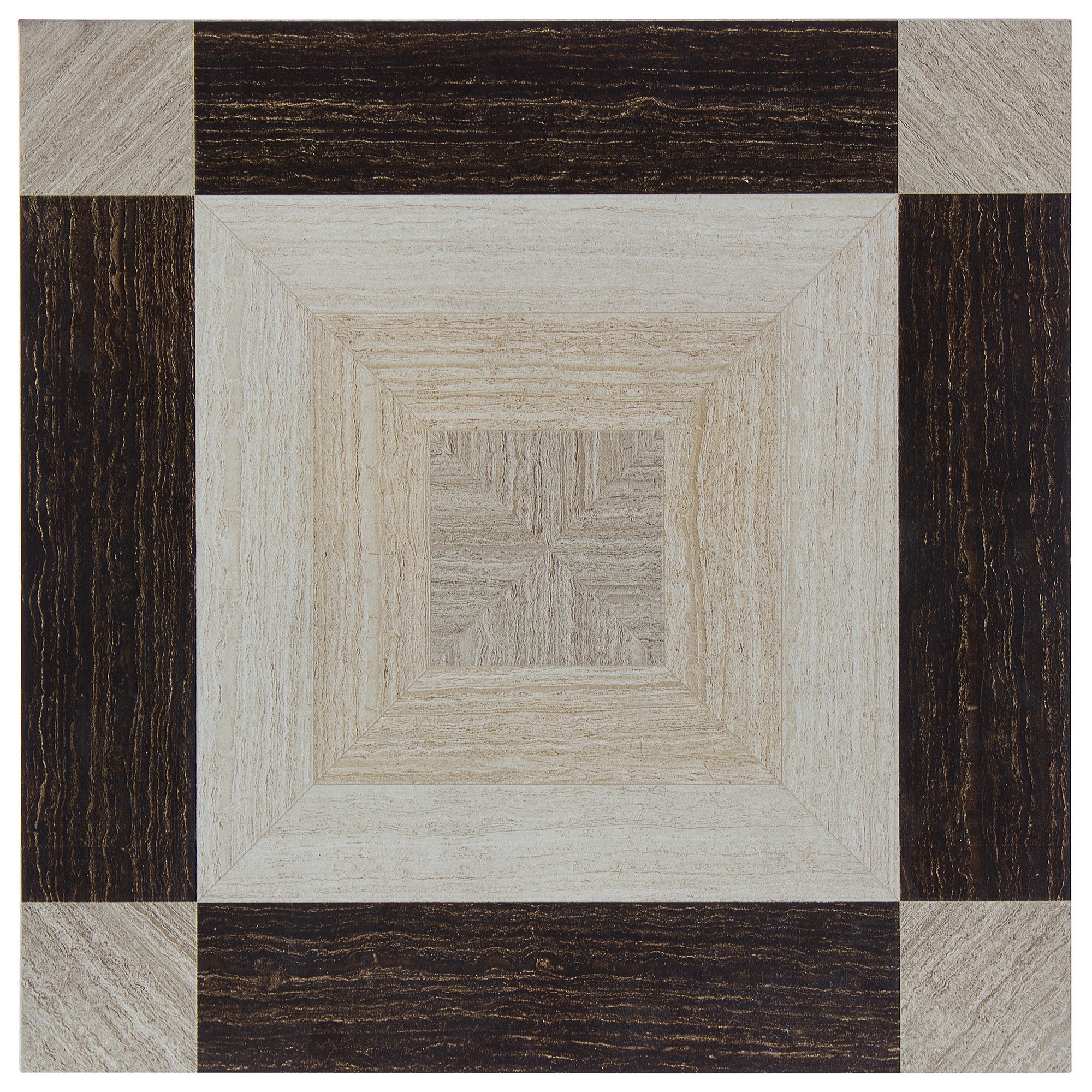 Изображение товара Керамогранит Sinua Mix Inserto Casetone 45x45 см бежевый для пола и стен