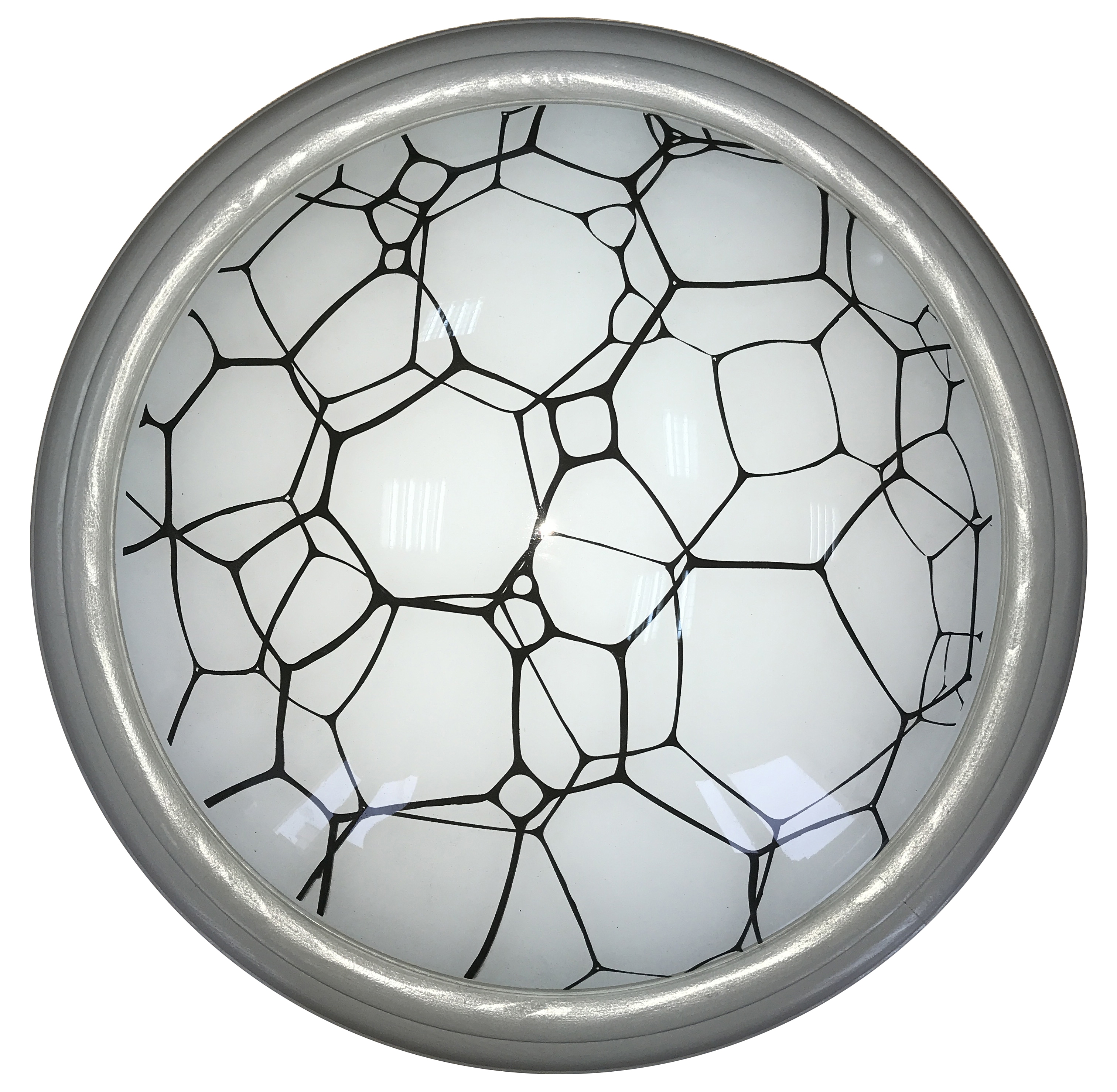 Изображение товара Светильник настенно-потолочный светодиодный 16 Вт стекло серый