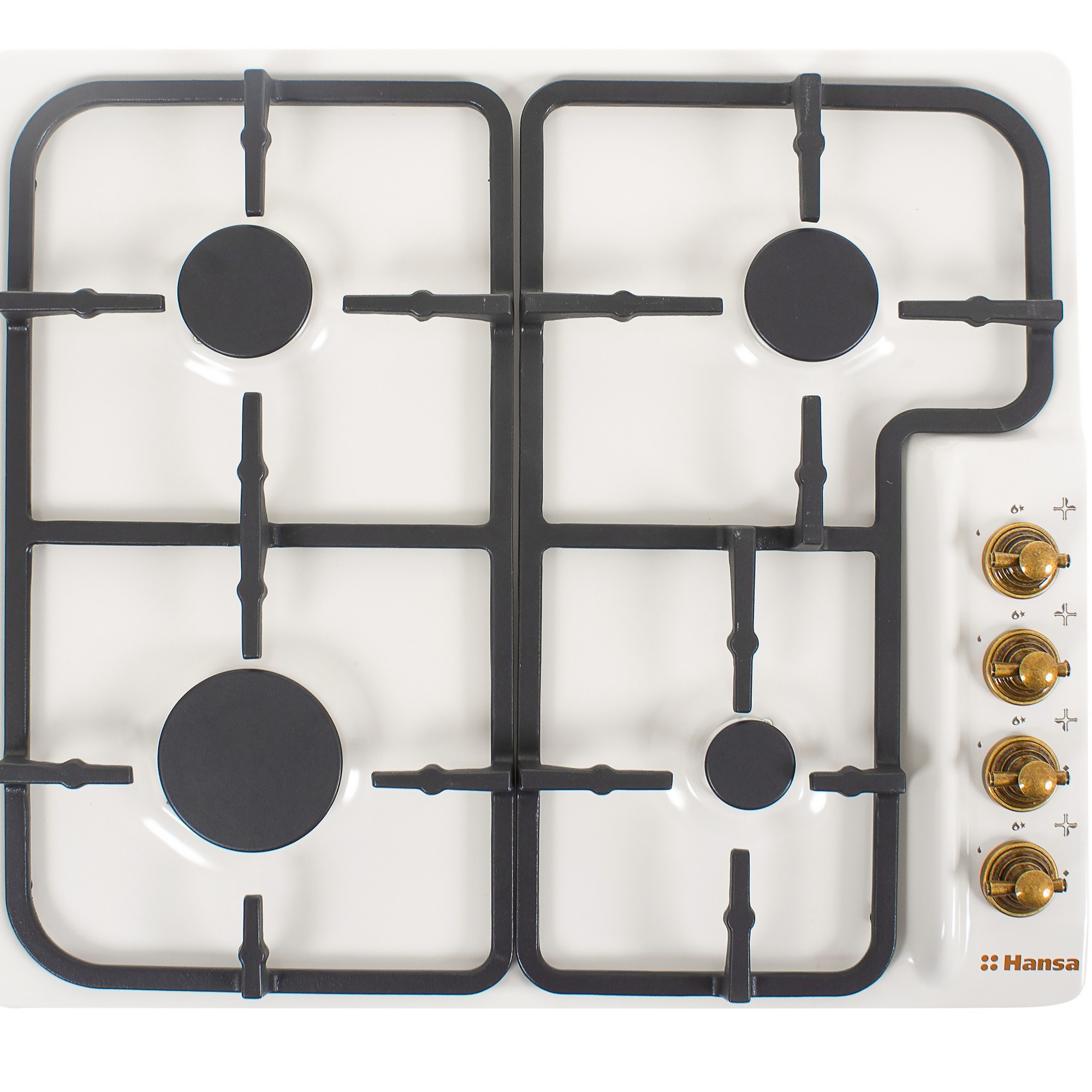 Изображение товара Варочная панель газовая  HANSA BHGY62039, 4 конфорки, 58х51 см, цвет слоновая кость