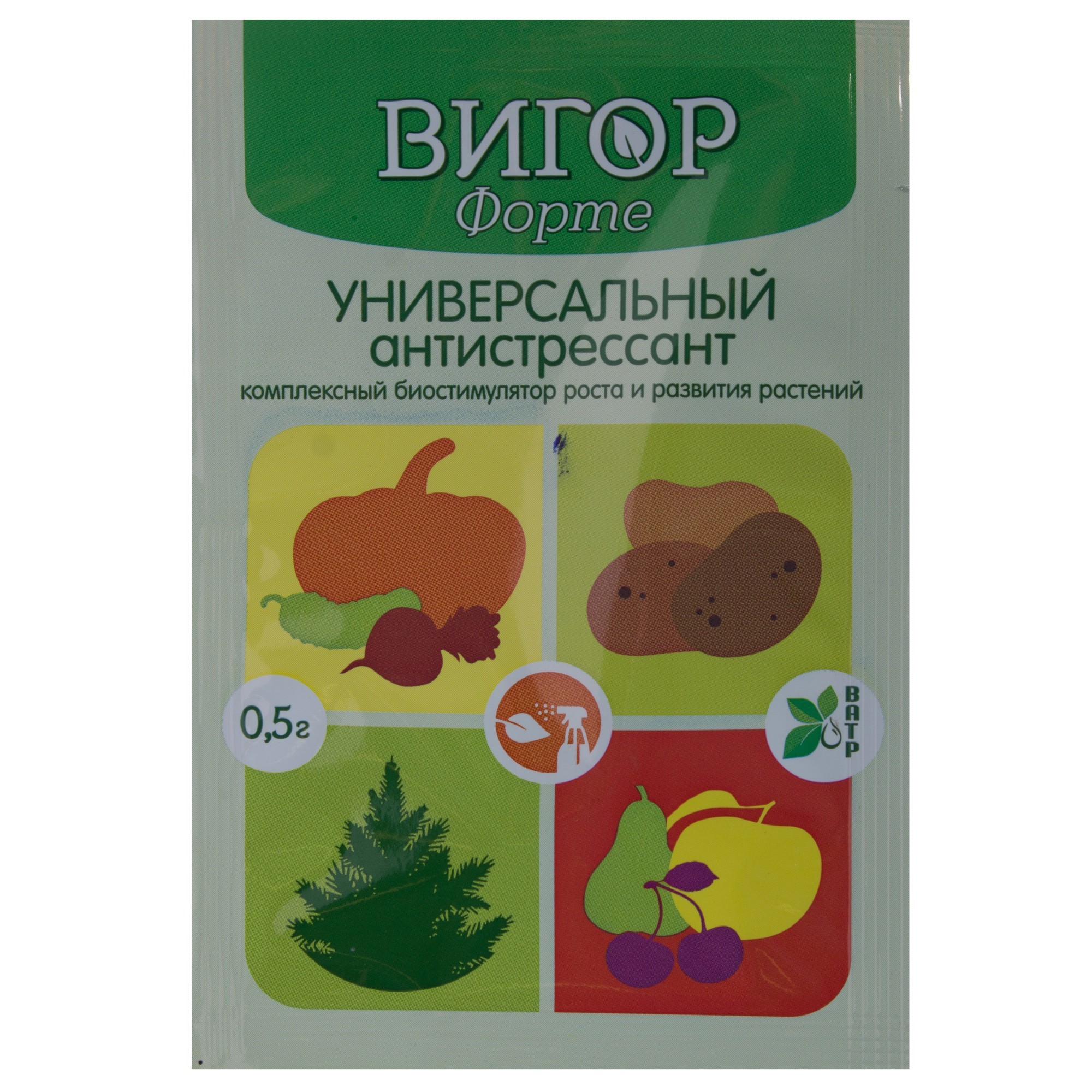 Изображение товара Комплексный биостимулятор для роста растений Вигор Форте 0.5 г
