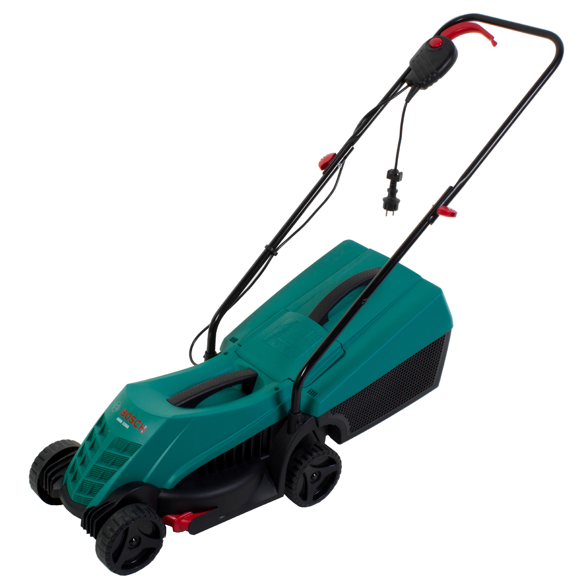 Изображение товара Электрическая газонокосилка Bosch ARM 3200 1200 Вт 32 см обрезка травы