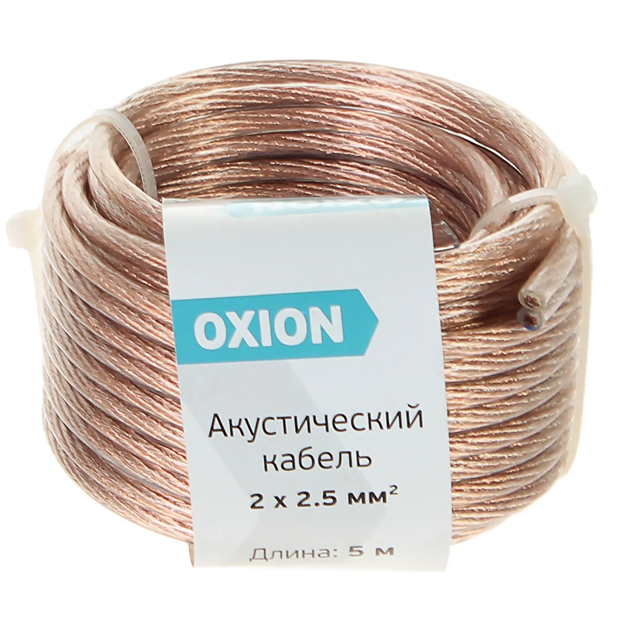 Аудио-кабель Oxion Hi-Fi 2x2.5 мм 5 м - 2