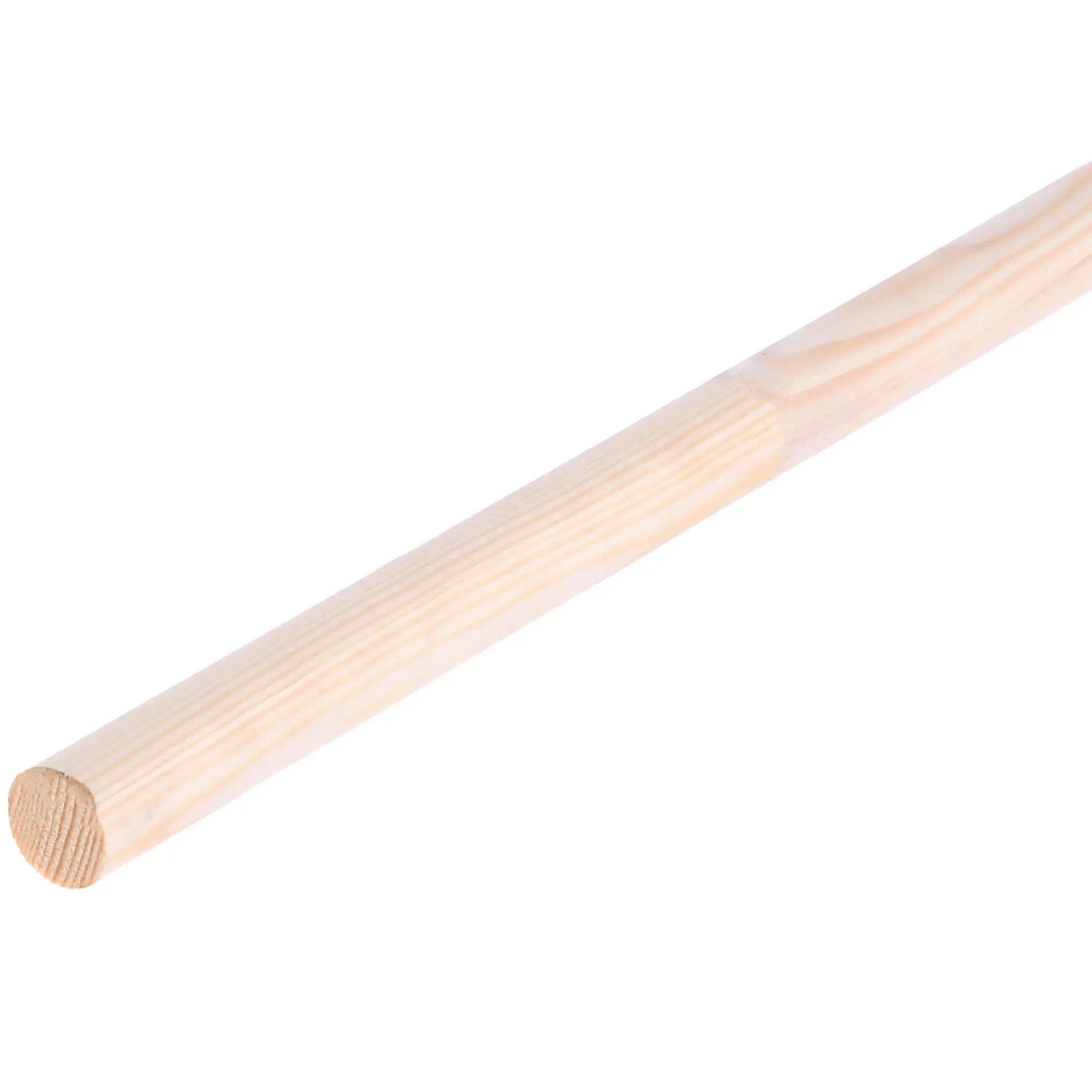 Круглый погонаж деревянный сращенный 15x2100-2200 мм хвоя Экстра