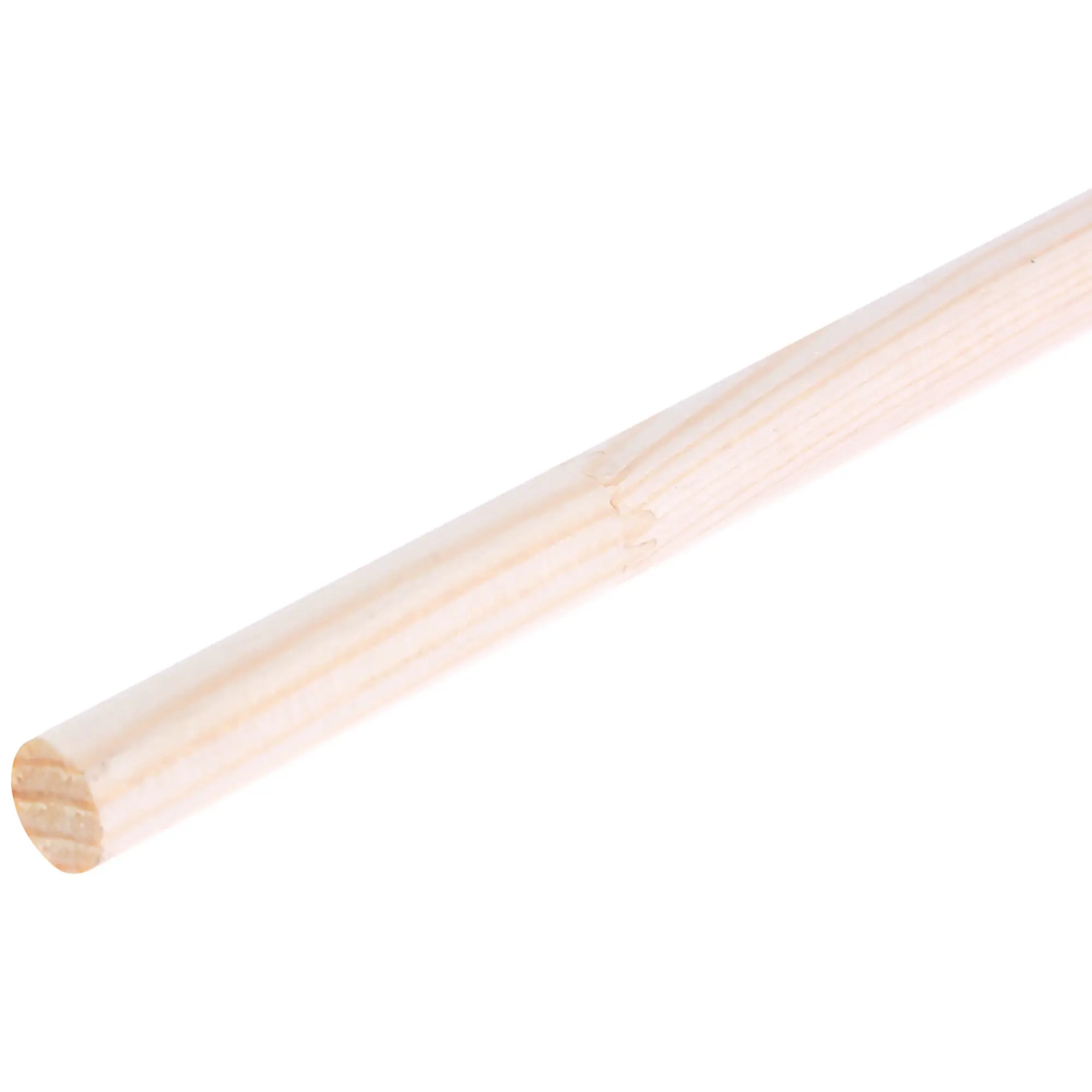 Круглый погонаж деревянный сращенный 10x2100-2200 мм хвоя Экстра