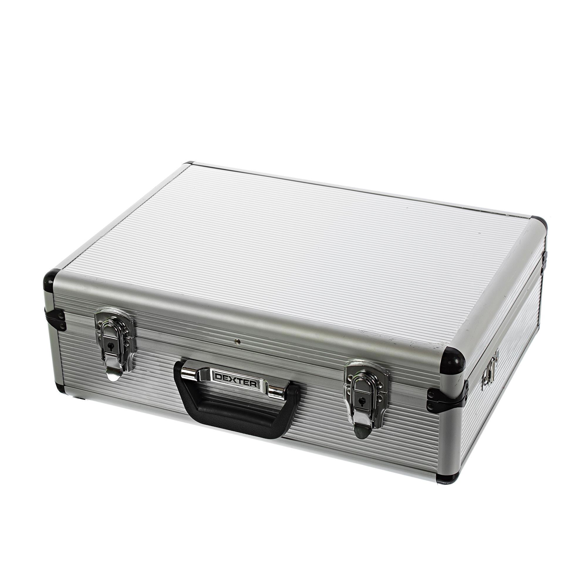 Ящик для инструмента Dexter LD-FS001 455x330x152 мм, алюминий/двп