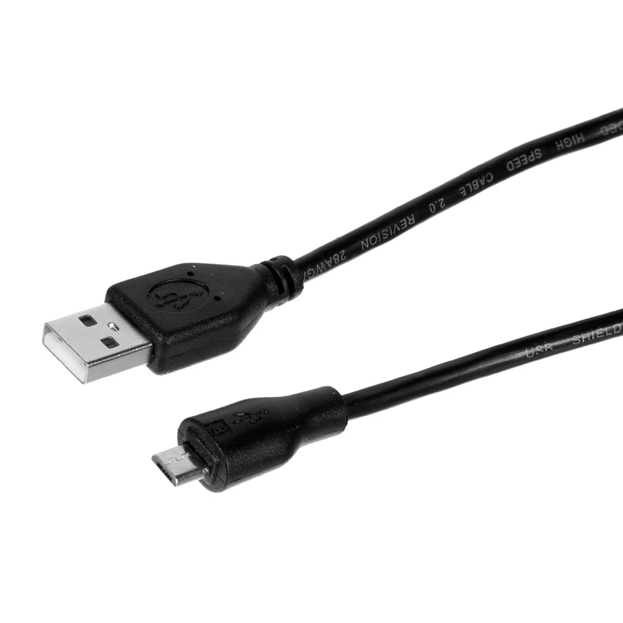Кабель Oxion USB-micro USB 1 м цвет черный - 1