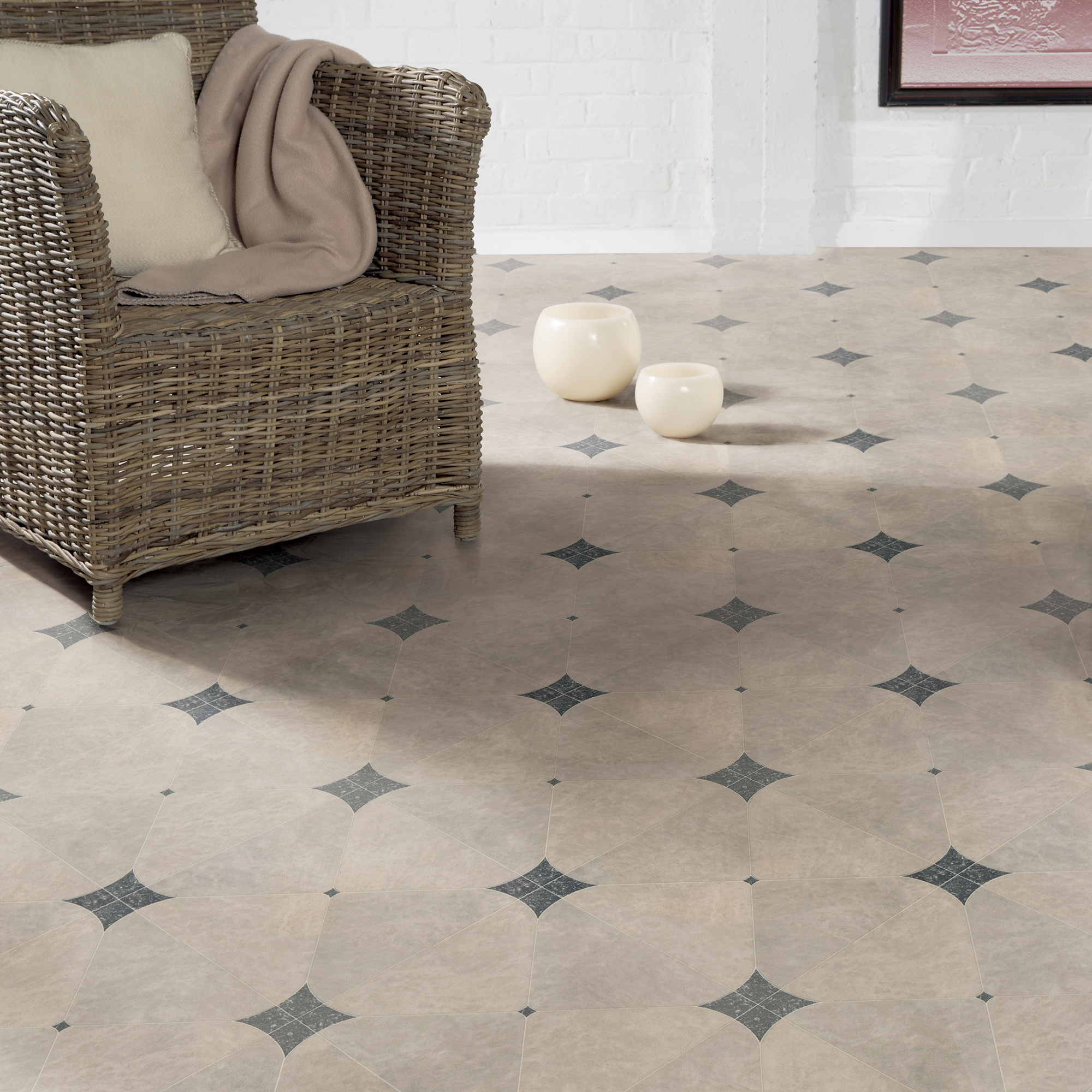 Изображение товара Линолеум Trend Palace 1065 2.4 мм 3 м защитное покрытие российский