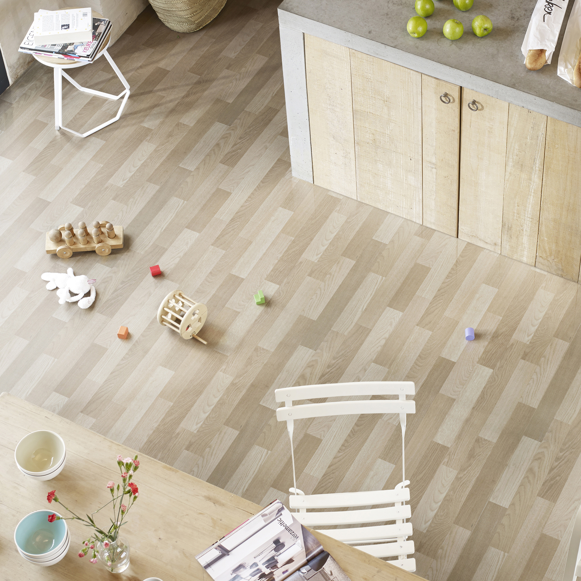 Изображение товара Линолеум Respect Dalton 1002 2 м 0.4 мм класс 32 деревянный рисунок