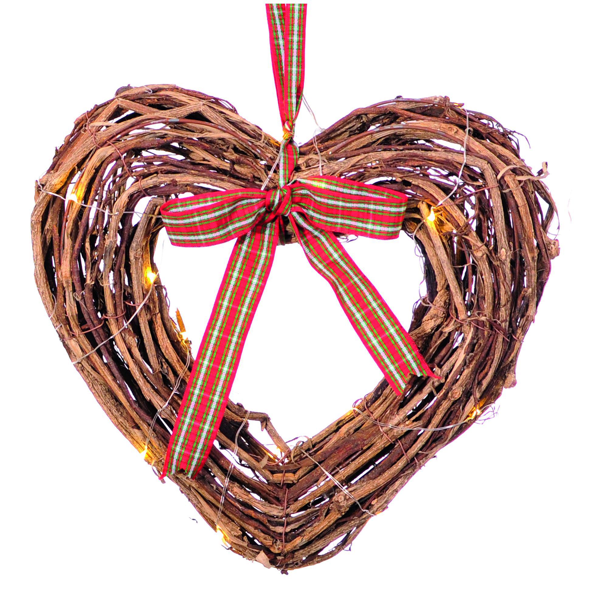 Изображение товара Ёлочное украшение на подвесе «Сердце» 30 см