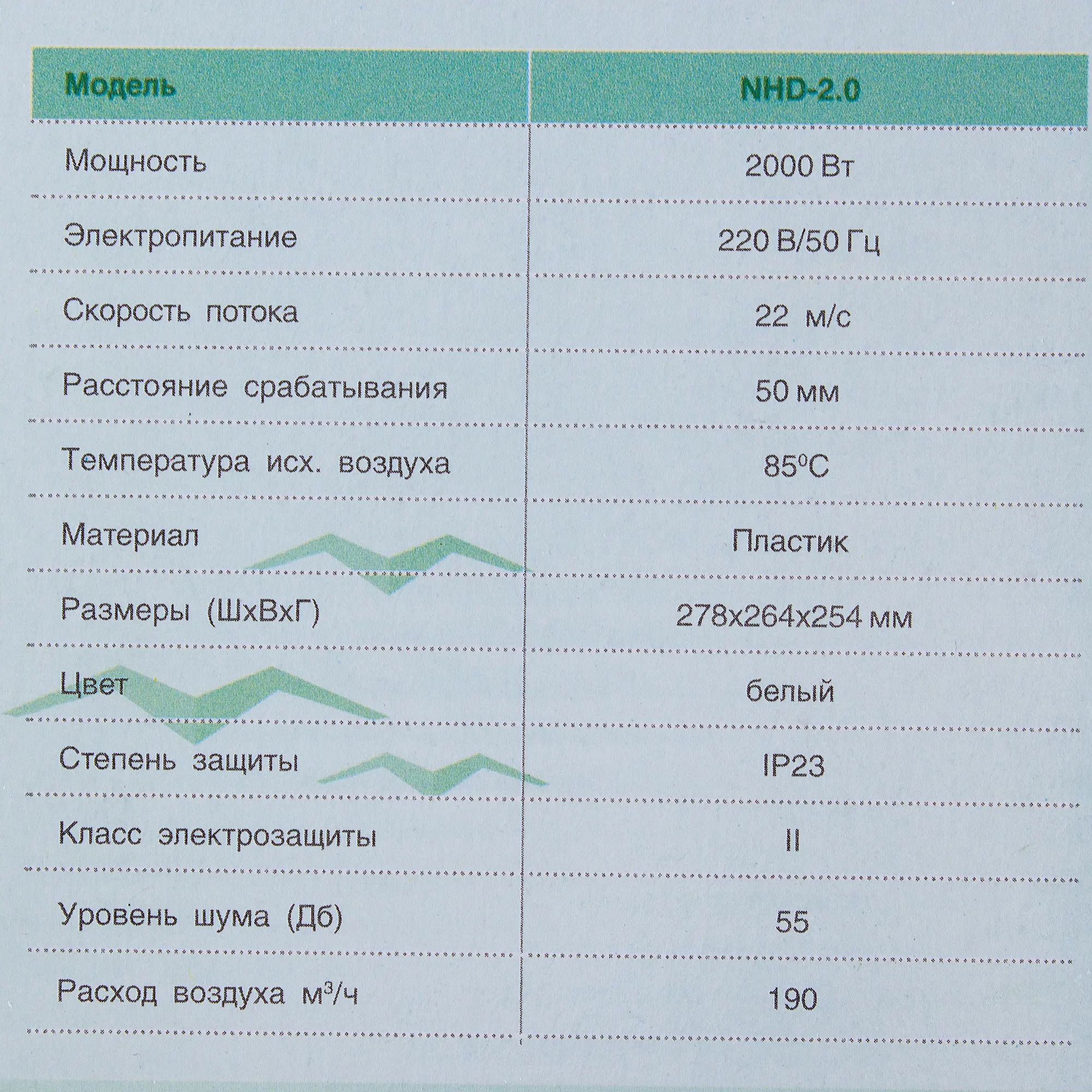 Сушилка для рук электрическая Neoclima NHD-2.0 - 3