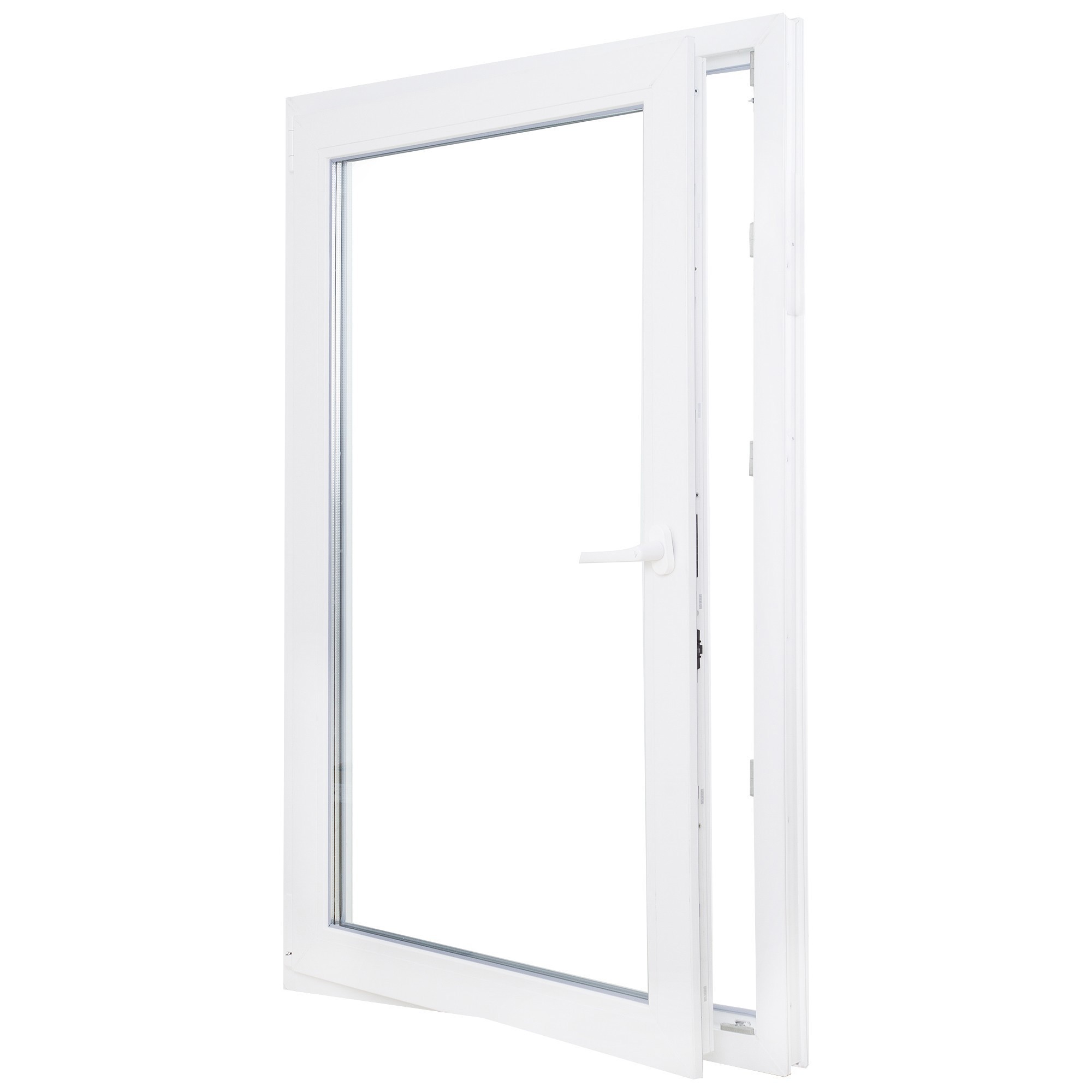 Изображение товара Окно ПВХ одностворчатое 120х60 см поворотно-откидное левое