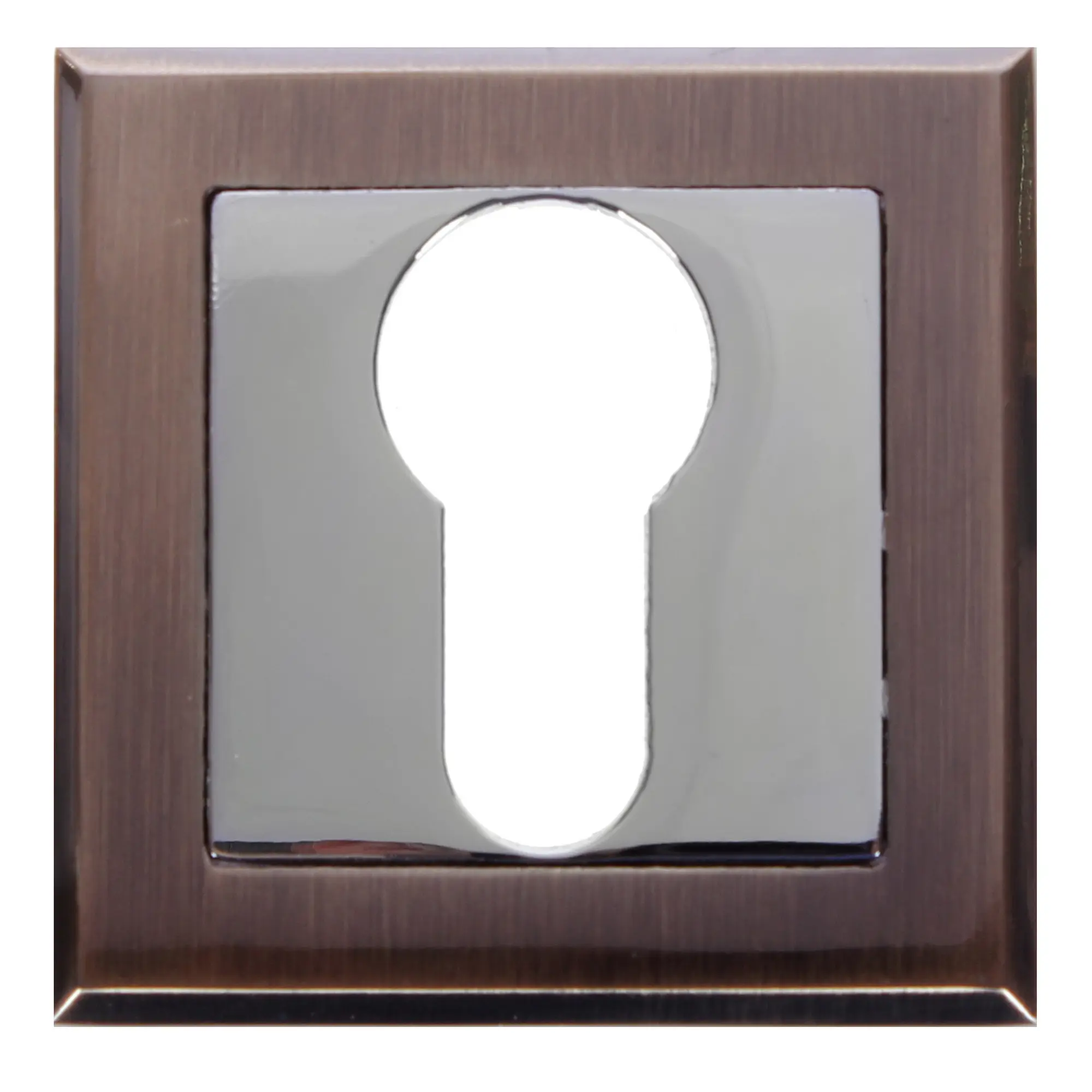 Накладка дверная Фабрика замков A 2 ET алюминий цвет античная бронза 2 шт.