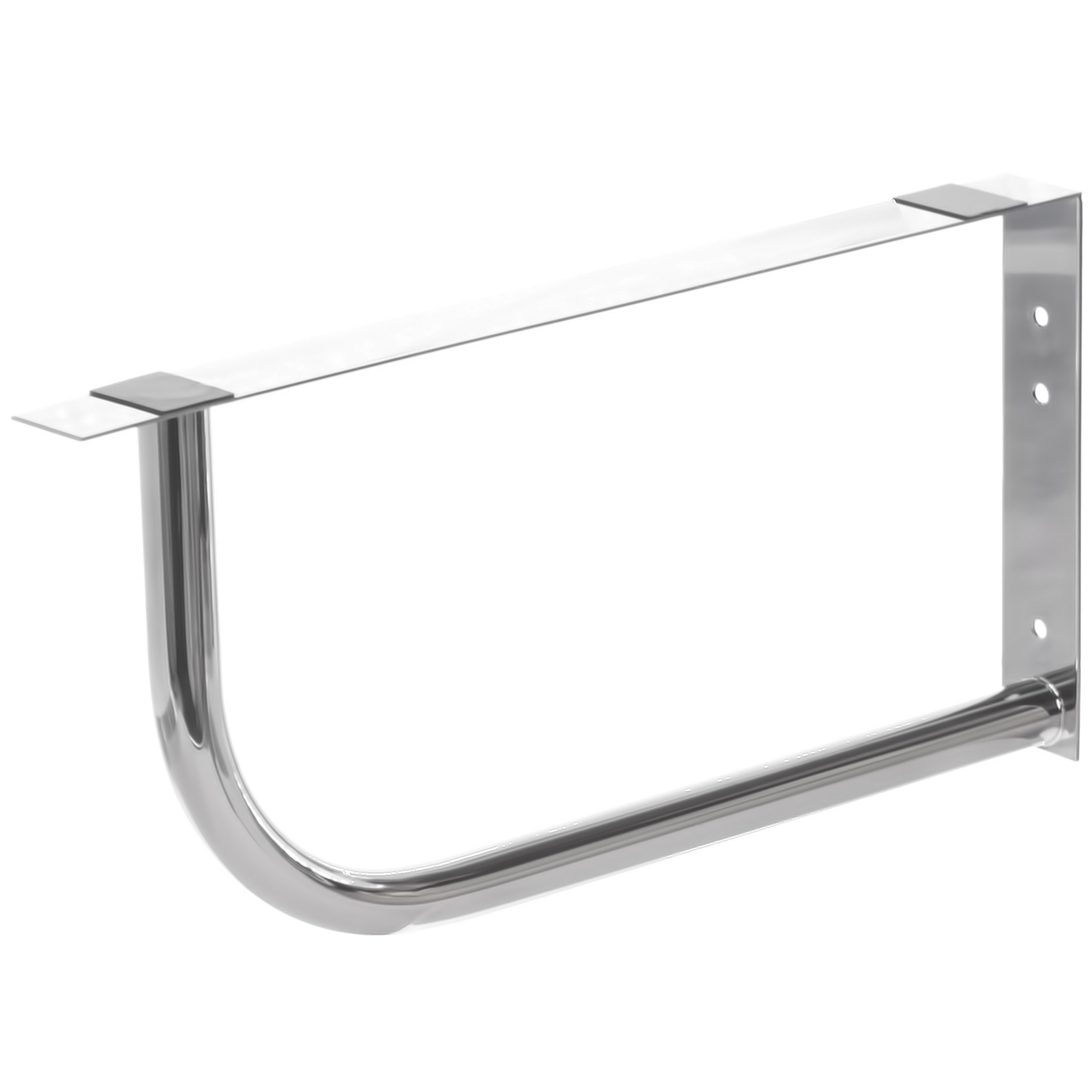 Изображение товара Кронштейн для умывальника 450x245 мм нержавеющая сталь, комплект из 2 шт