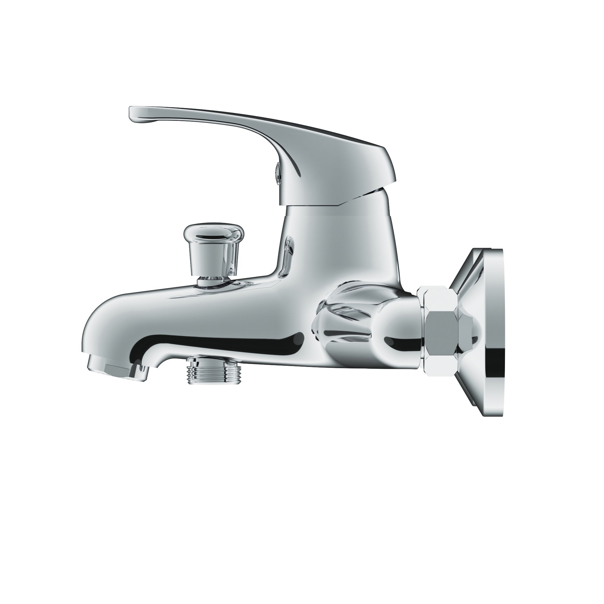 Изображение товара Смеситель для ванны H2O by Damixa однорычажный цвет хром