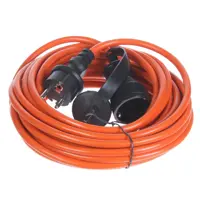 Изображение товара Удлинитель шнур садовый 10 м 1 розетка с заземлением IP44 Россия оранжевый