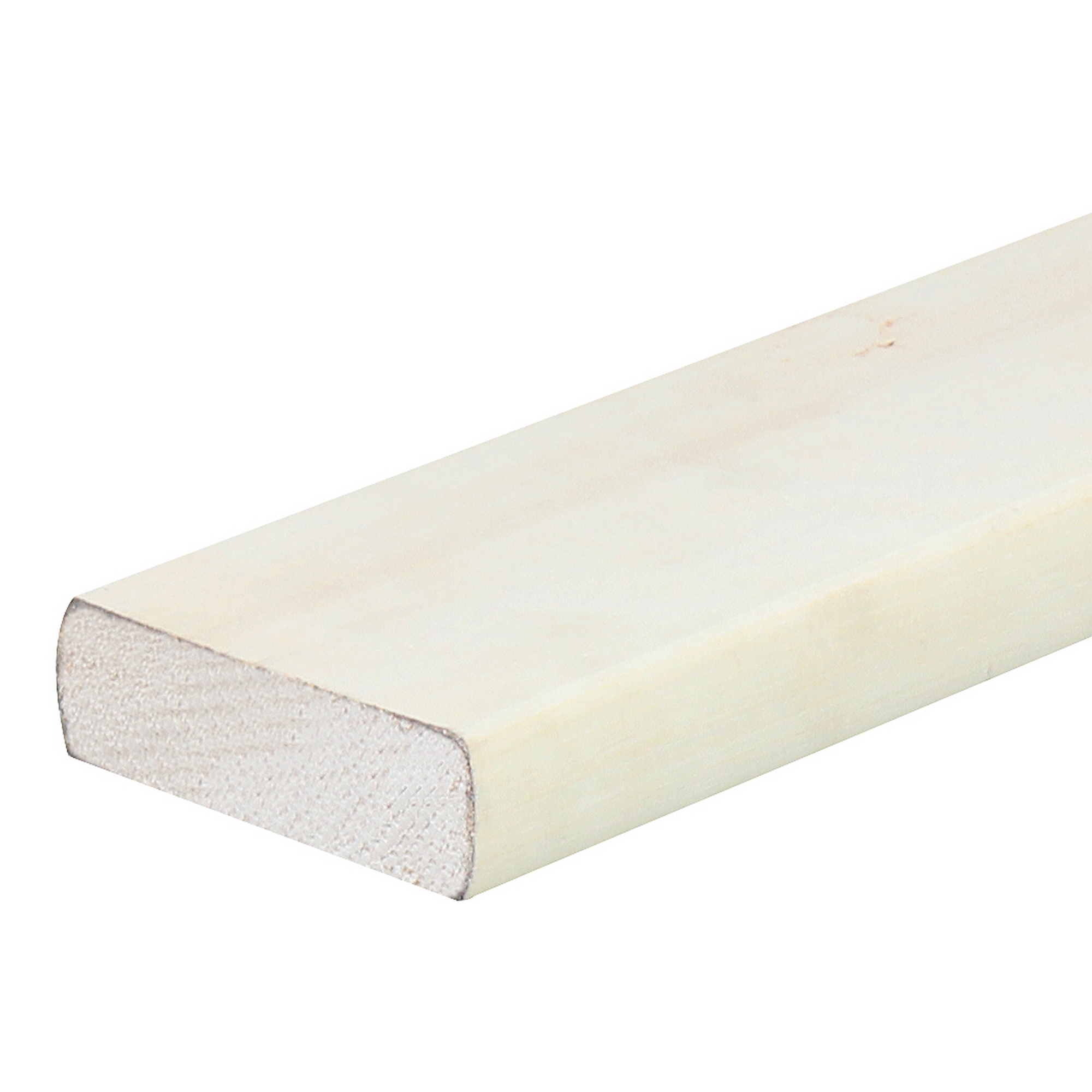 Изображение товара Полок 28x92x2000 мм Осина сорт Экстра прямой с фаской угла