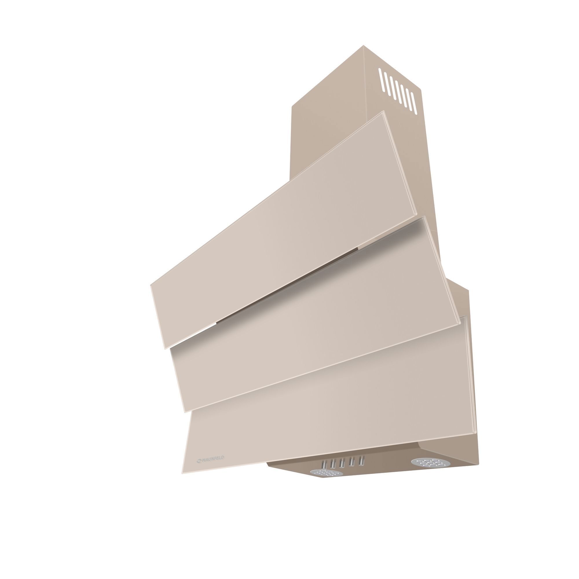 Изображение товара Встроенная вытяжка Maunfeld Cascada Mini 60 см бежевый