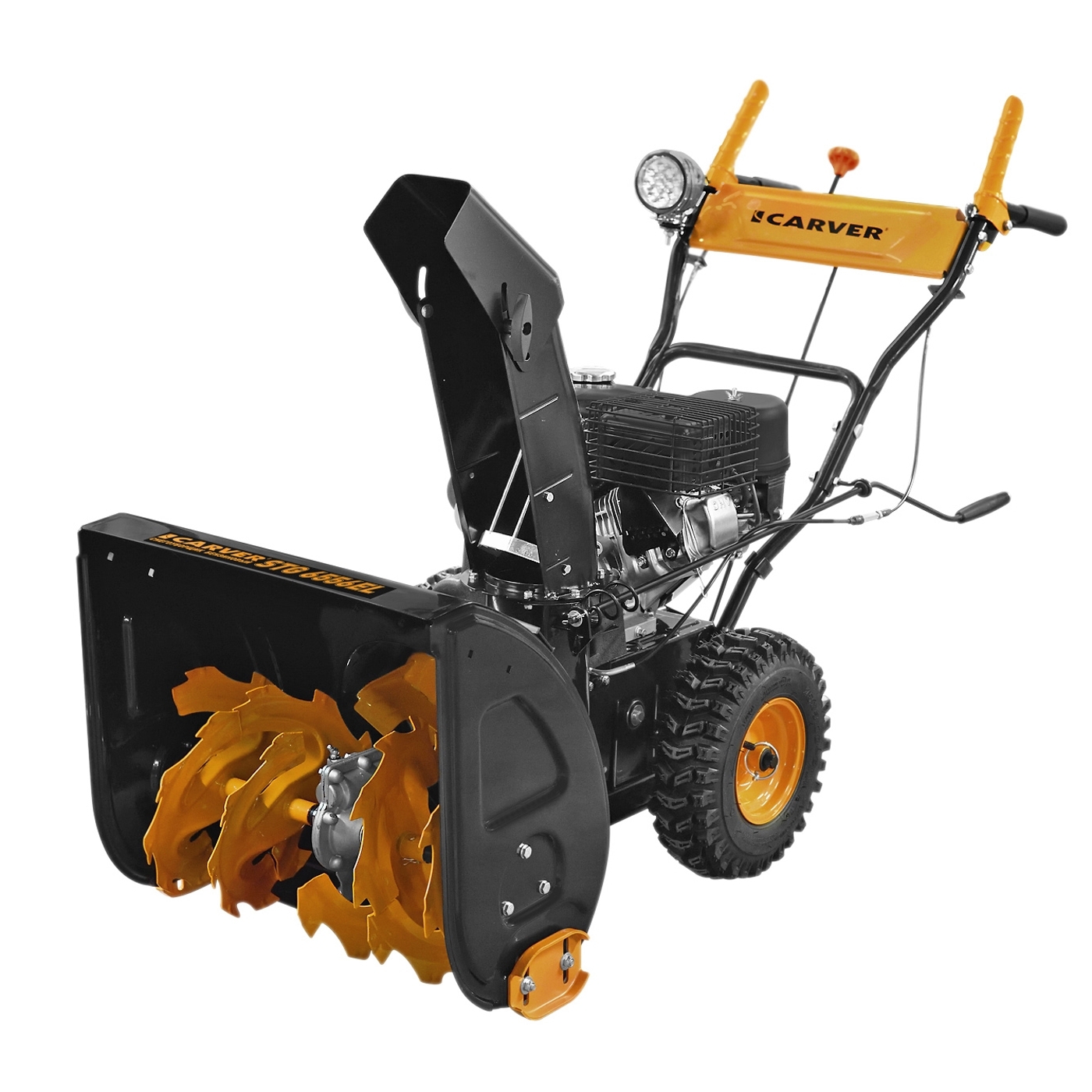 Изображение товара Бензиновый снегоуборщик CARVER STG 6556EL 56 см 6.5 л.с.