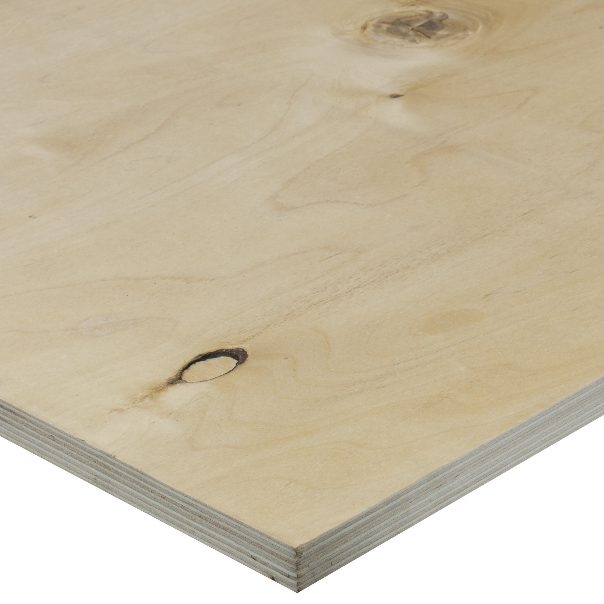 Изображение товара Фанера 18 мм ФК нешлифованная 1525x1525 мм сорт 4/4, 2.325 м2