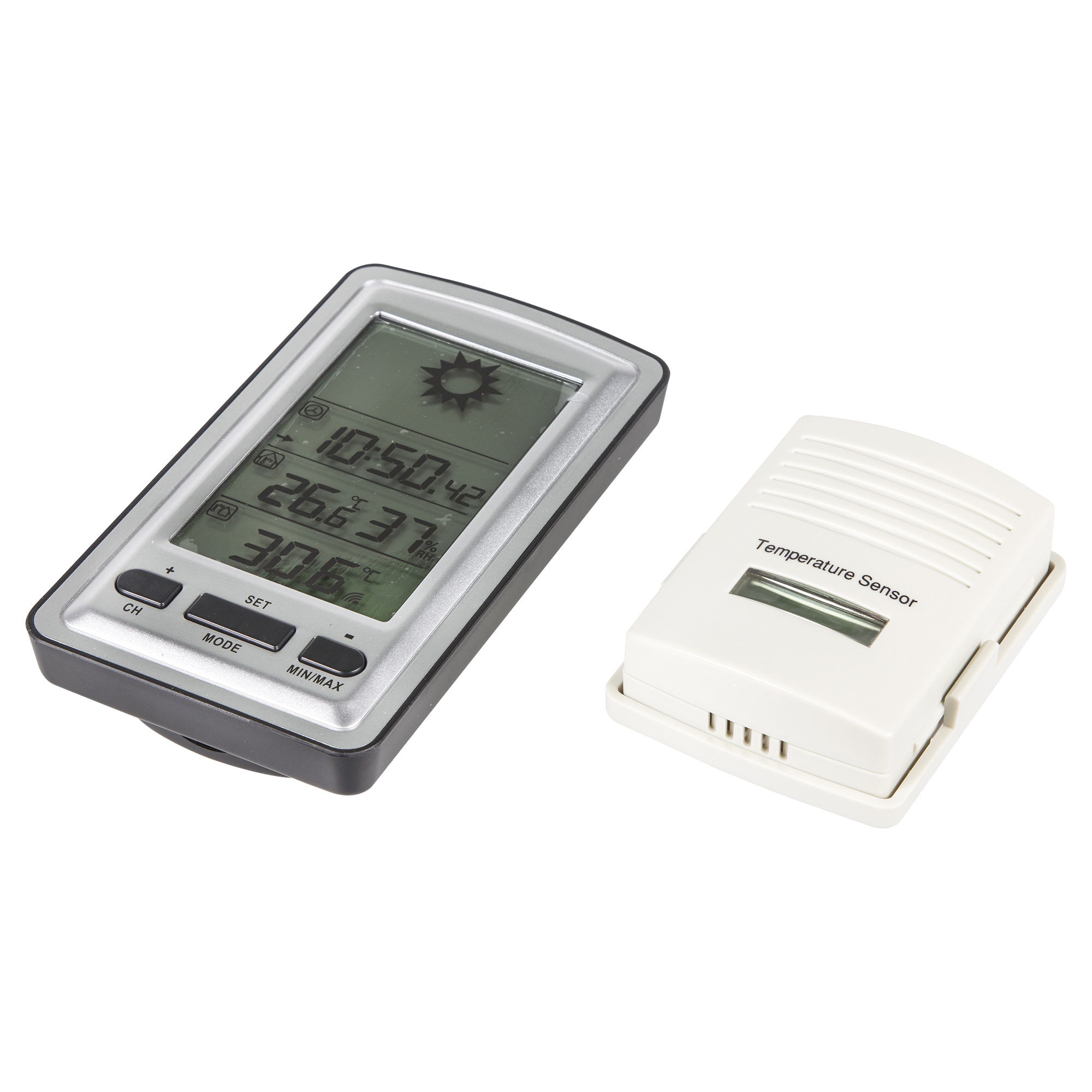 Изображение товара Метеостанция TFA с внешним датчиком и подсветкой, Россия