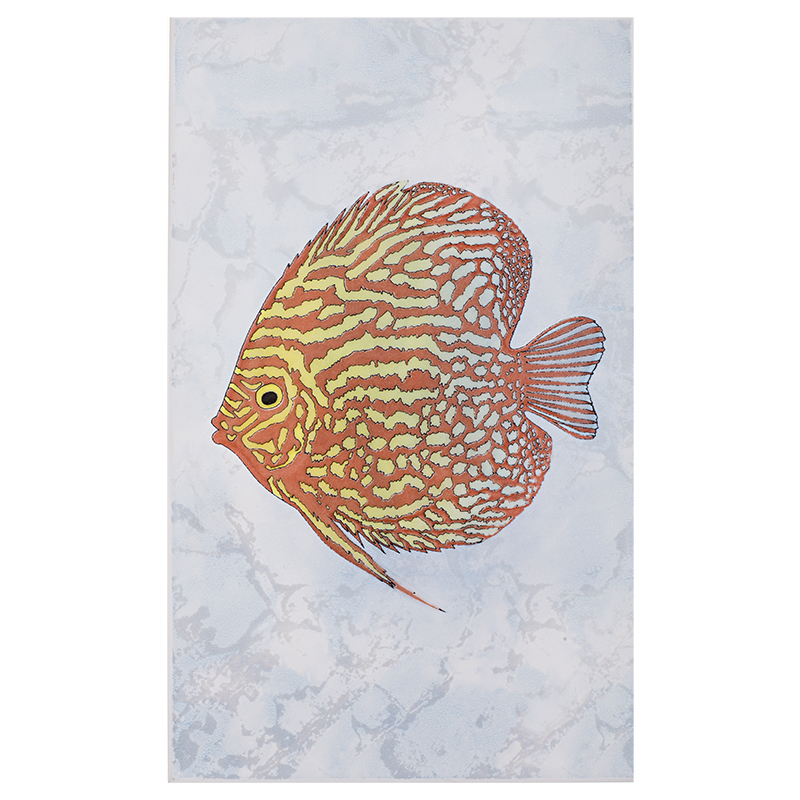 Изображение товара Декор Бриз Красная рыбка 33×20 см — настенная плитка для влажных зон