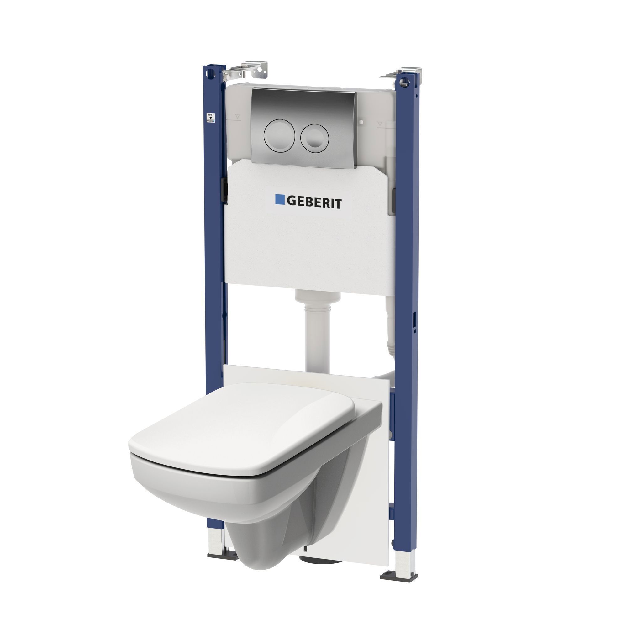 Изображение товара Комплект инсталляция унитаз кнопка Geberit Kolo