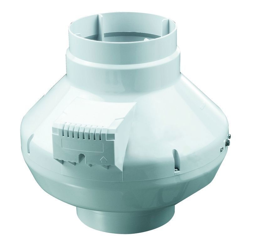 Изображение товара Вентилятор осевой вытяжной Вентс D100 для вентиляции 250 м³/ч белый