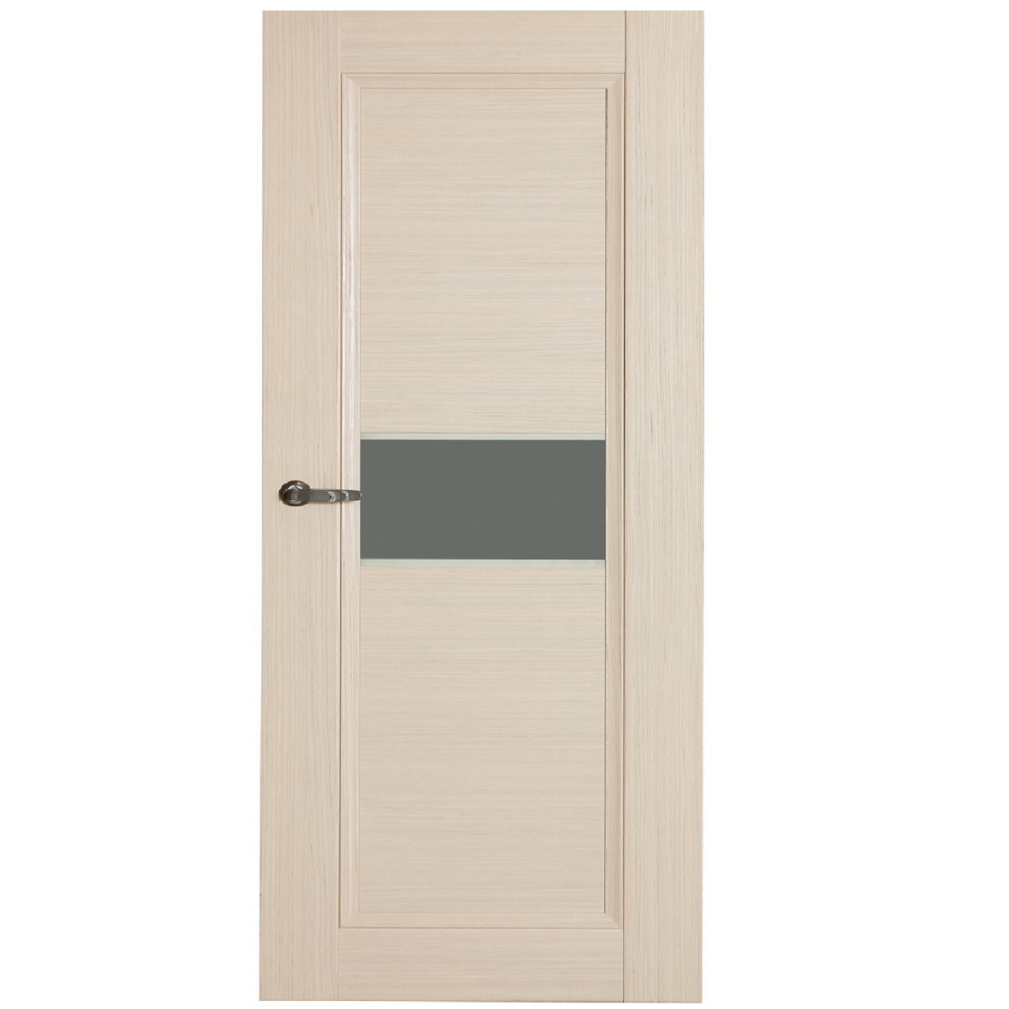 Изображение товара Дверь межкомнатная остеклённая Конкорд cpl 60x200 см цвет выбеленый дуб