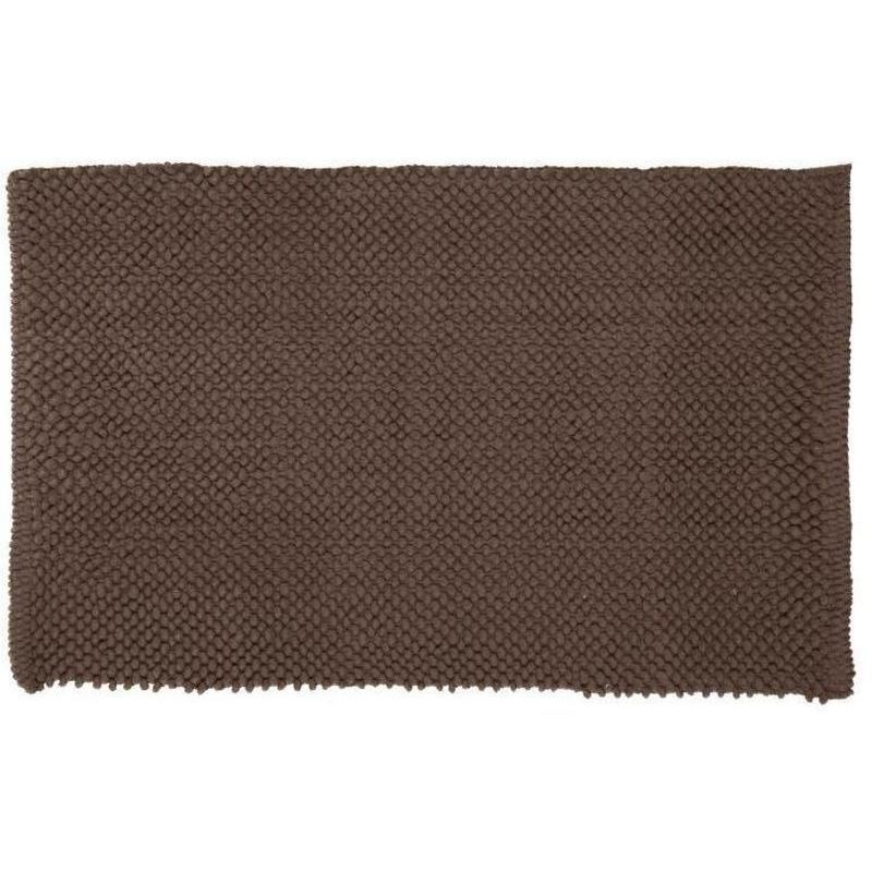 Изображение товара Коврик для ванной комнаты «Bubble» 50х80 см цвет коричневый