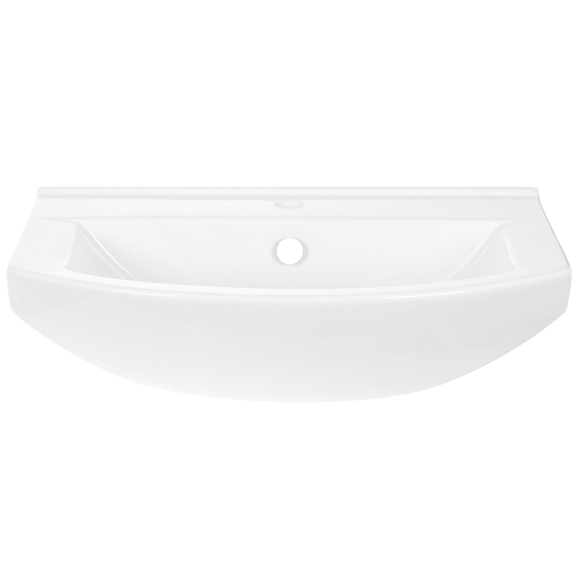 Изображение товара Раковина Sanita Luxe Best 65 см фарфор компактная прямоугольная белая