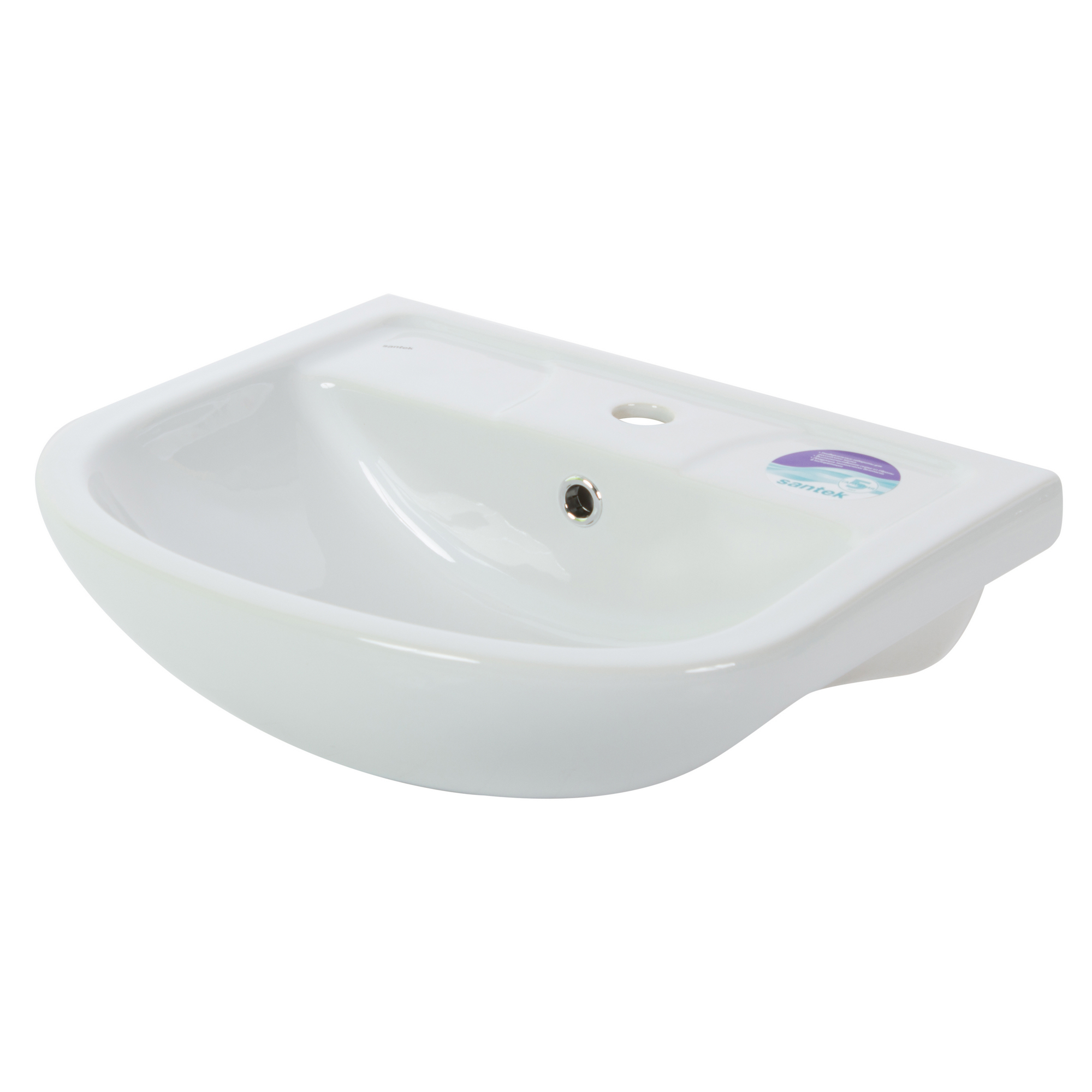 Изображение товара Раковина Santek Ладога 50 овальная керамика