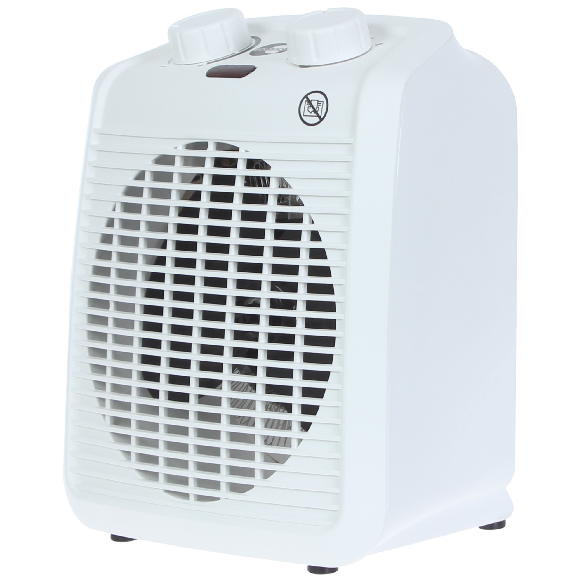 Изображение товара Тепловентилятор спиральный электрический Equation 2000 Вт белый