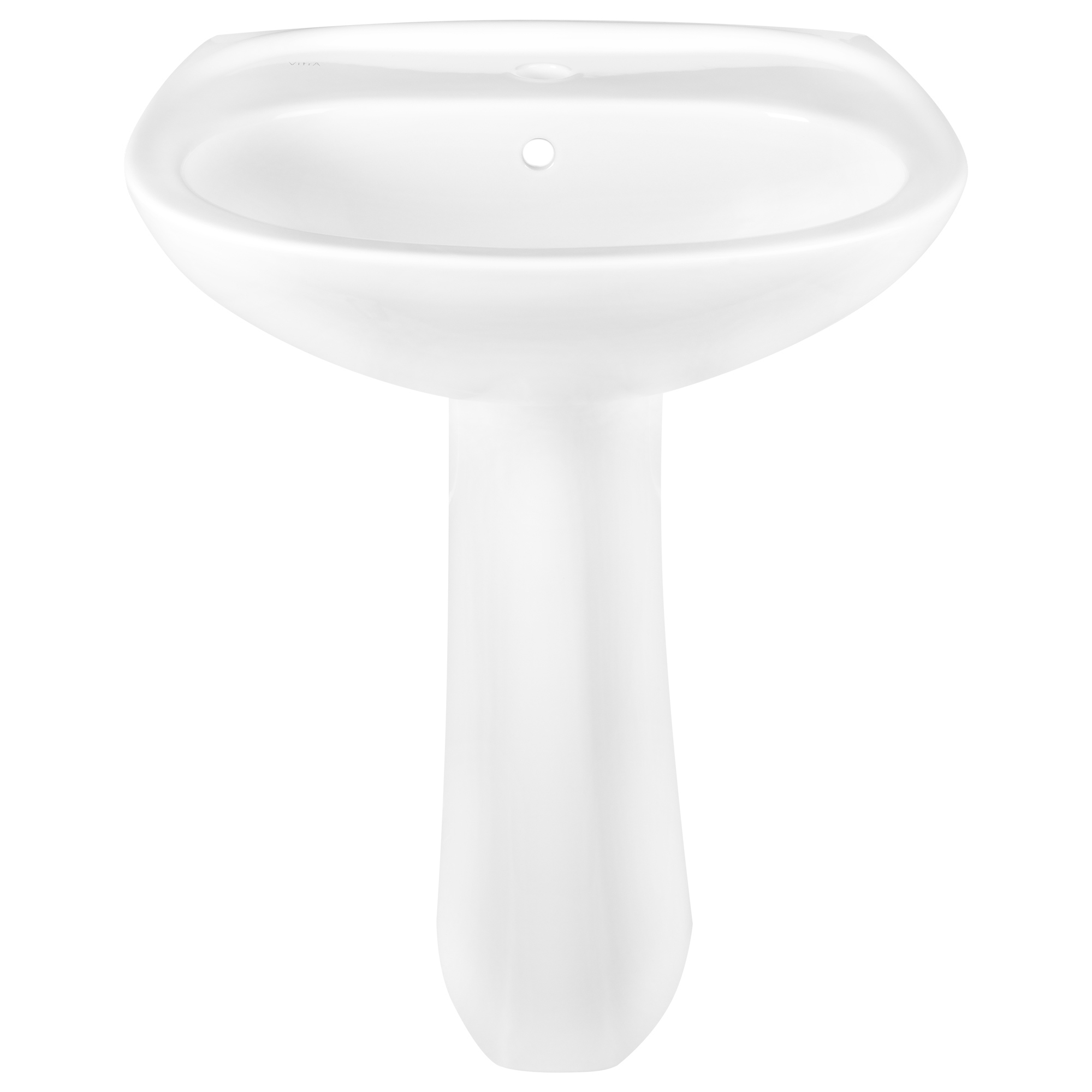 Изображение товара Раковина Normus с пьедесталом, белая, 55 см