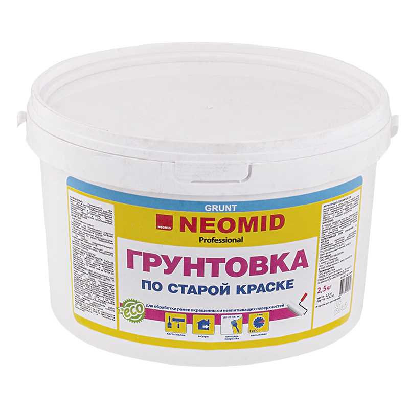Изображение товара Грунт по старой краске Neomid 2.5 кг