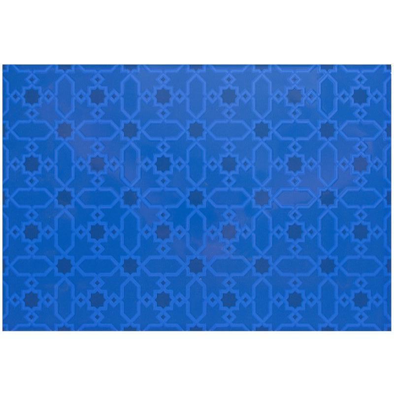 Изображение товара Настенная плитка Марокко 2Т синяя 27.5х40 см для кухни ванной комнаты