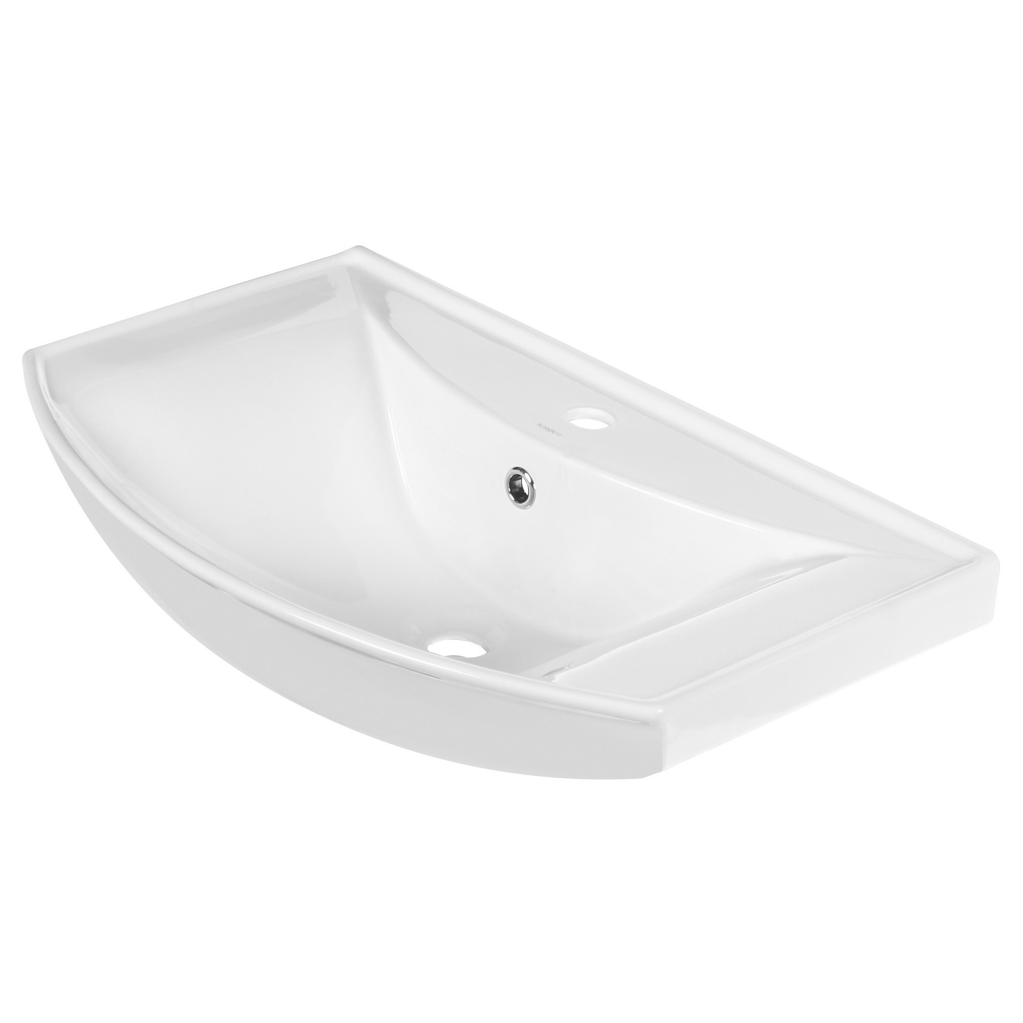 Изображение товара Раковина мебельная Kirovit Стиль 65 из фарфора для ванной комнаты