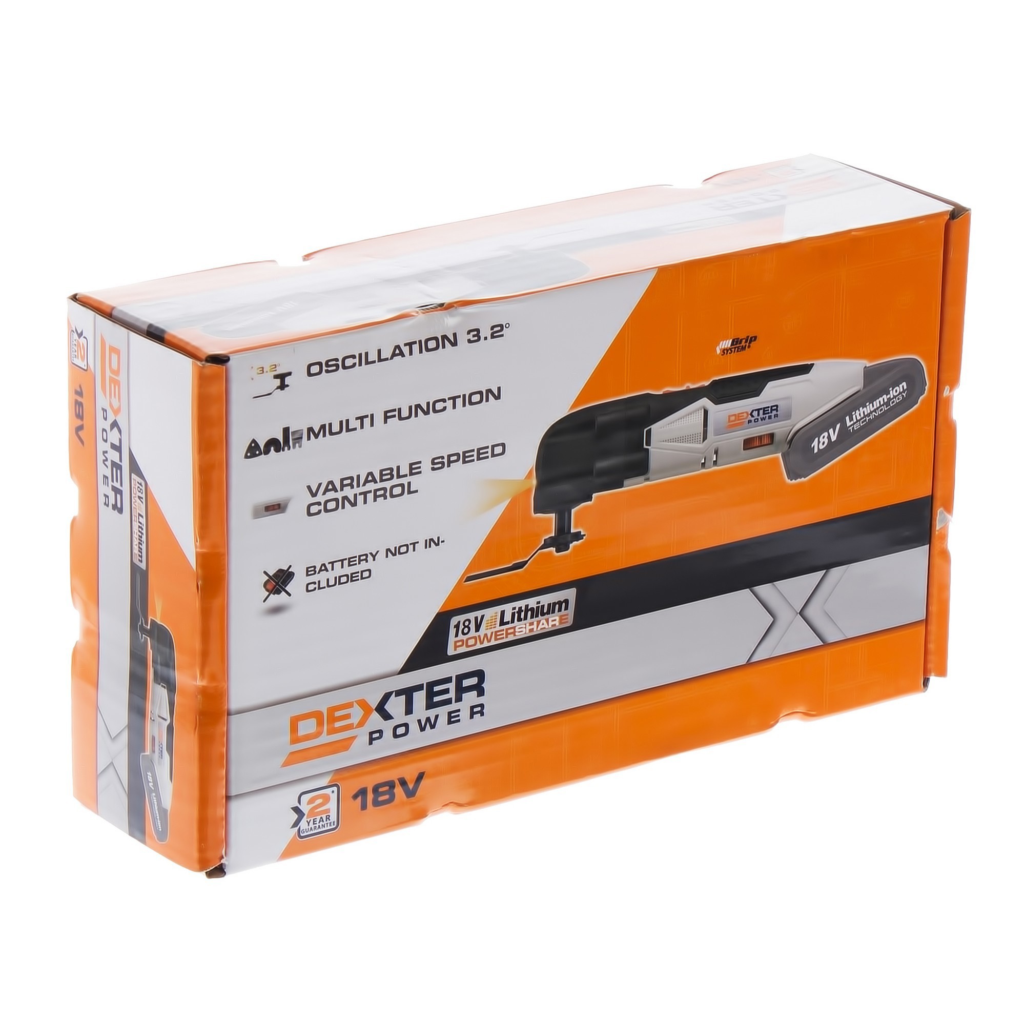 Реноватор аккумуляторный Dexter Power CMT18LD, без АКБ ✳️ купить