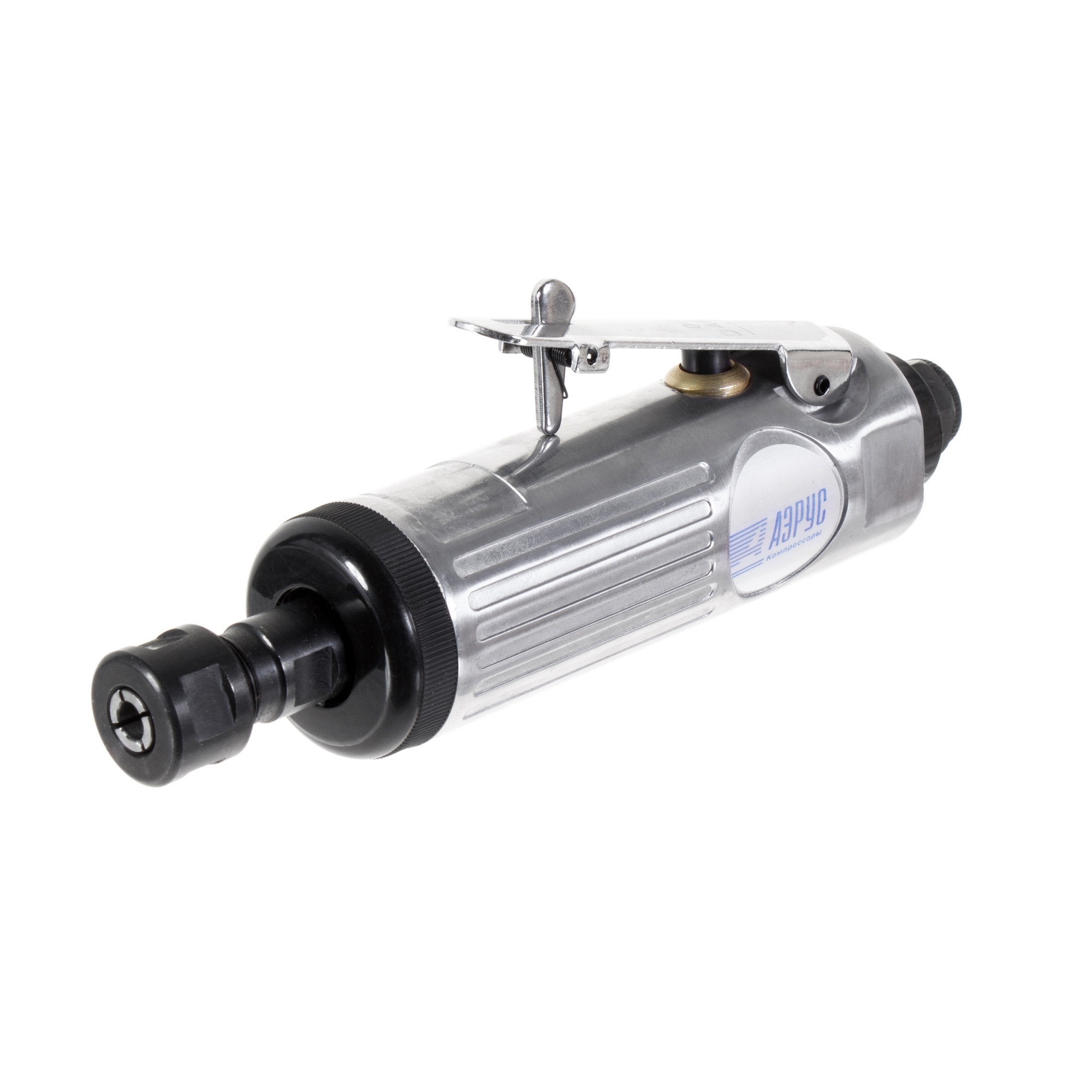 Изображение товара Пневмопрямошлифмашина Аэрус 15 предметов металлический корпус